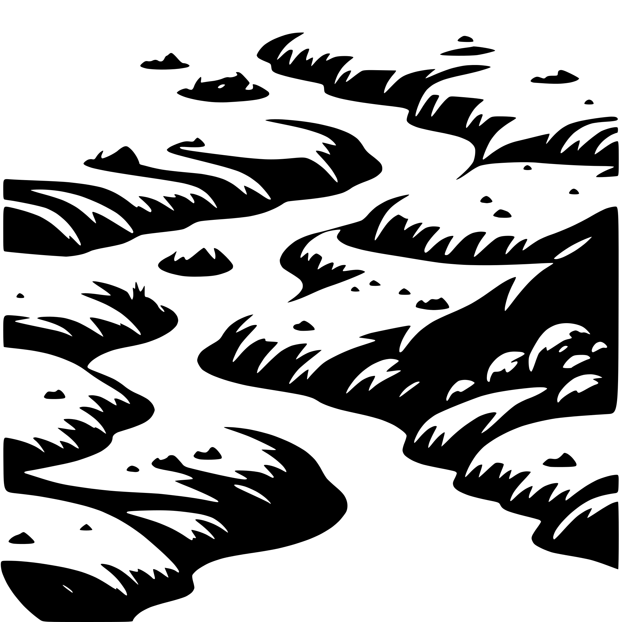 AI-generated SVG of a riverbed from above