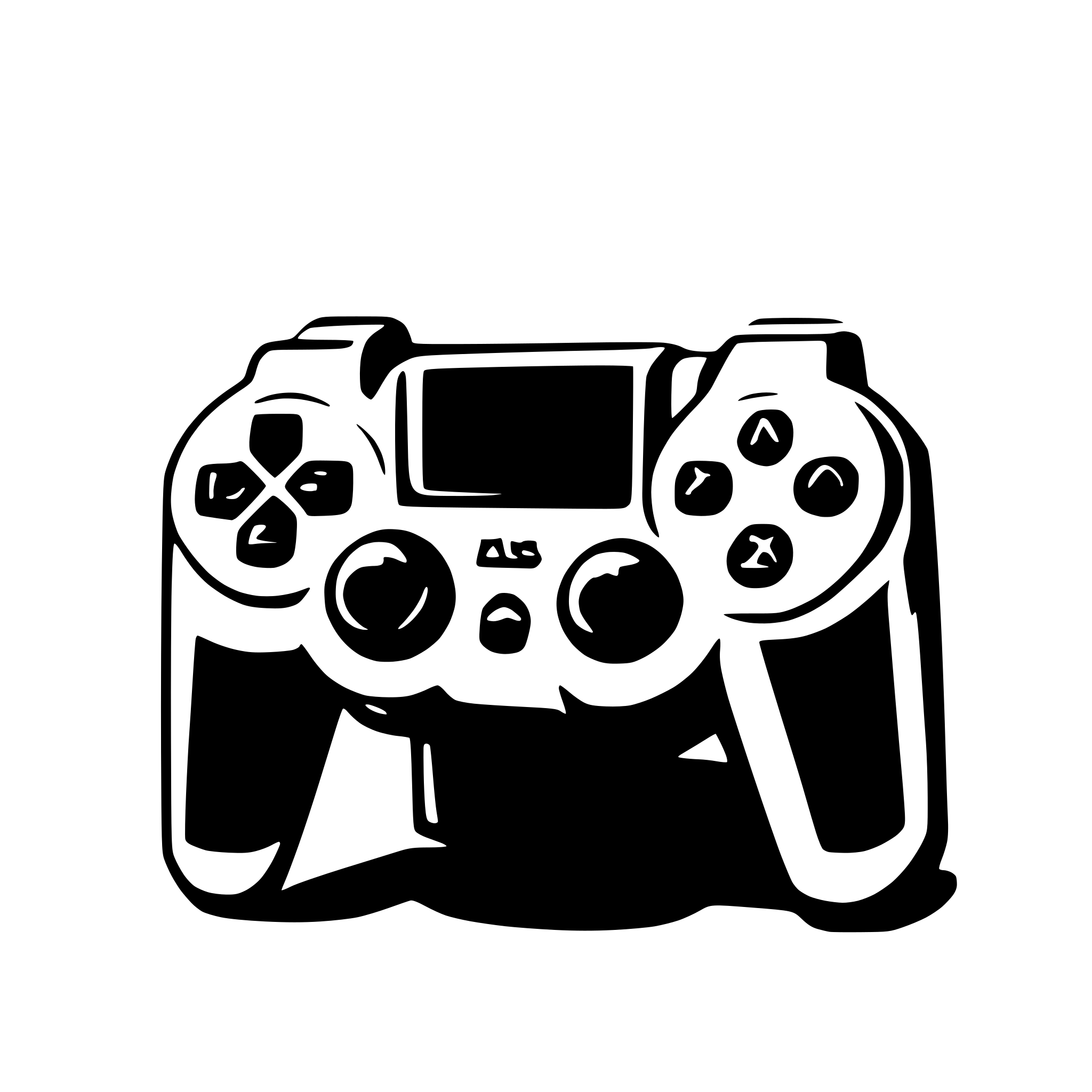 AI-generated SVG of 'playstation'