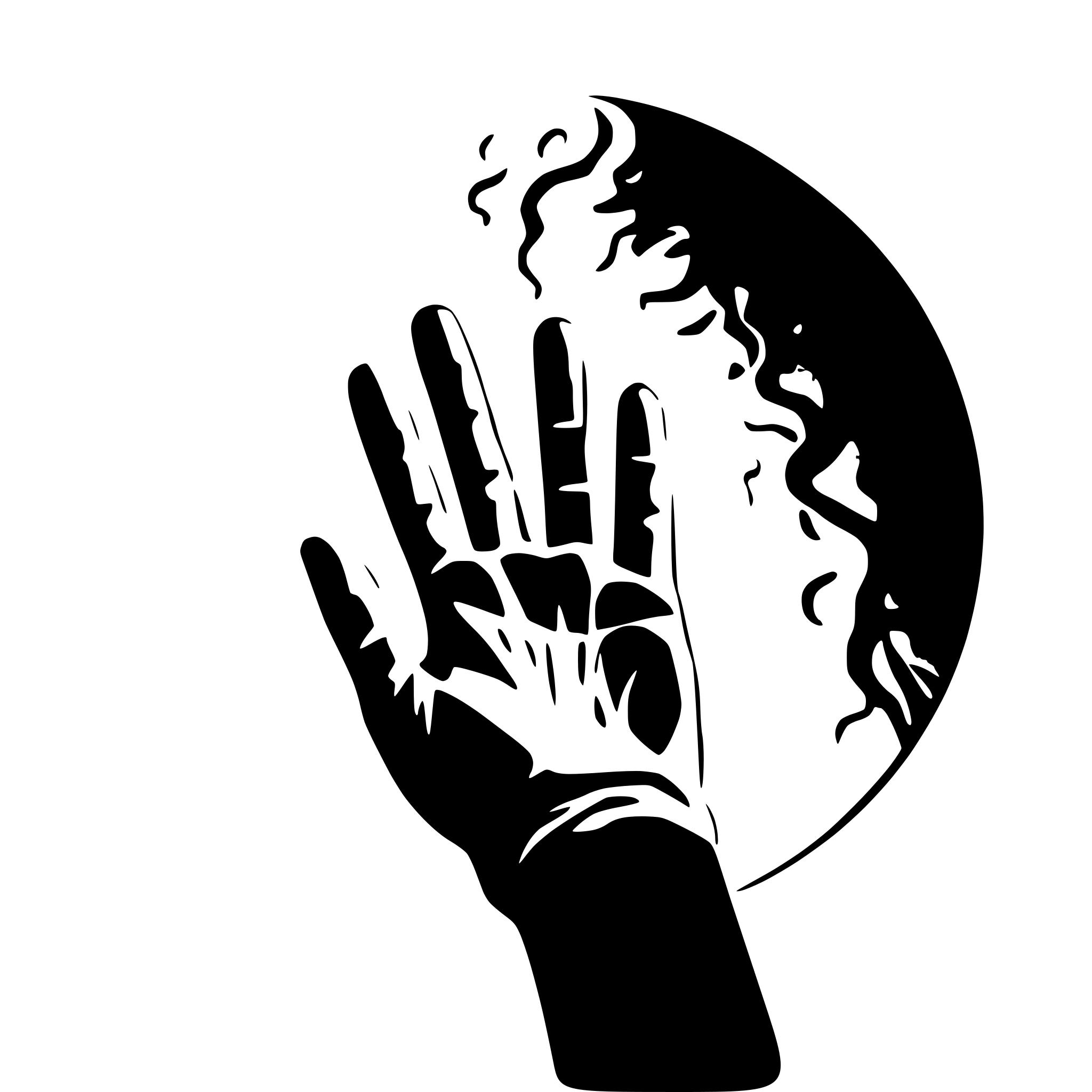 AI-generated SVG of a The design features a silhouette of a monstrous or ghoulish hand reaching upward, set against the backdrop of a large, full moon. The hand is skeletal or claw-like, adding an eerie and supernatural vibe to the image. The moon is depicted in a realistic, textured style, with craters and shadows, enhancing the mysterious mood.

Below the image, the word "GABAGHOUL" is written in an artistic font that blends modern and gothic influences. The letters are stylized with mechanical, occult, and symboli
