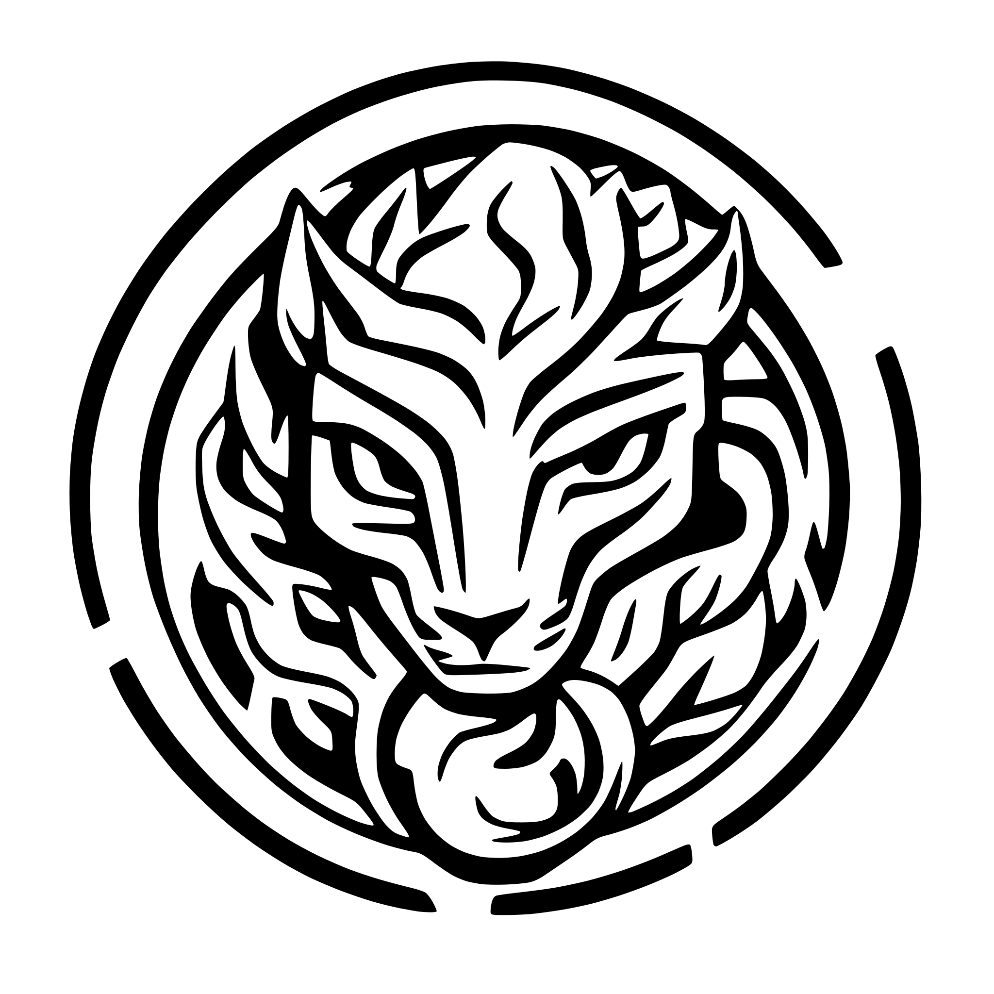 AI-generated SVG of a A Mythological creature that is a blend of a hydra and a puma