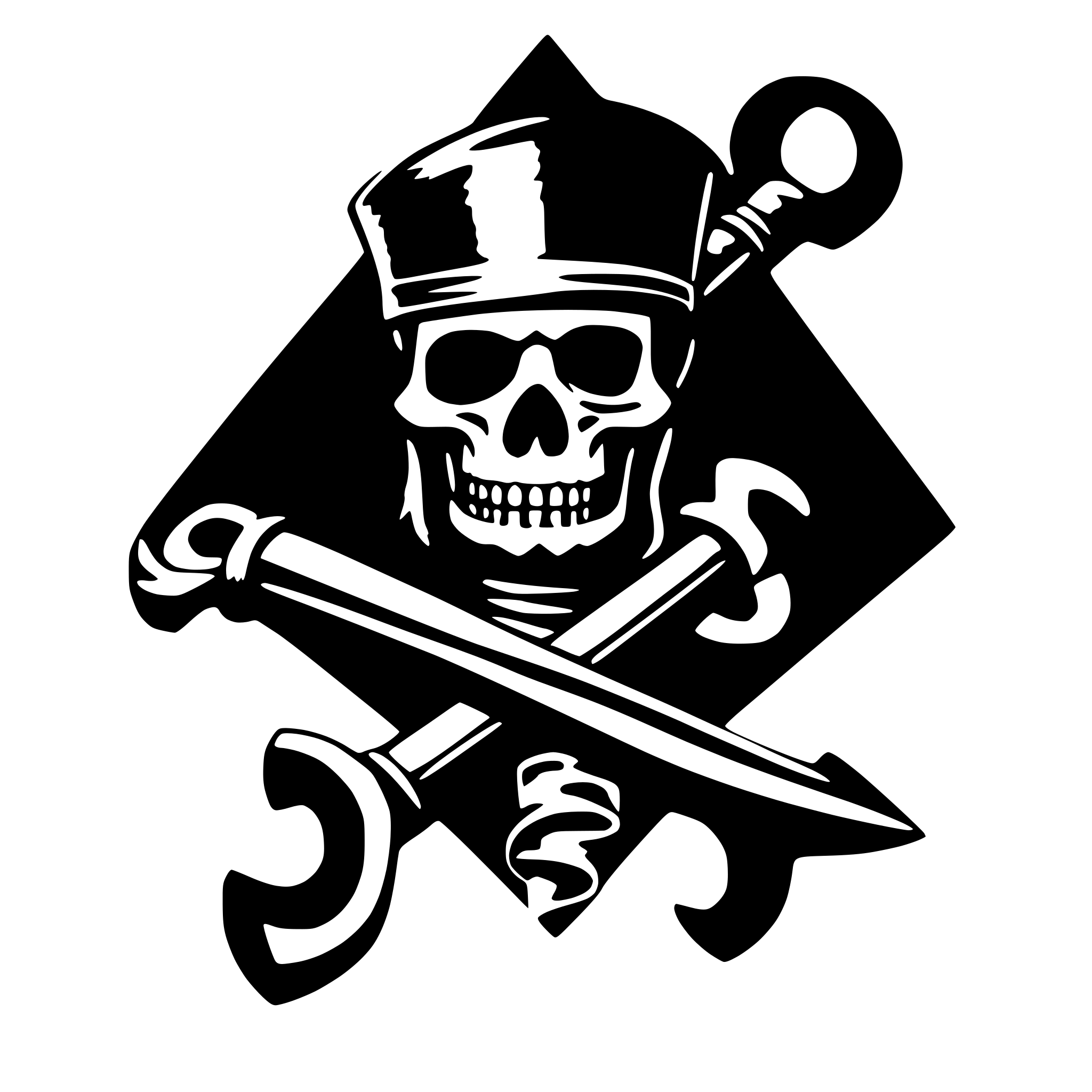 AI-generated SVG of a Kaffeetasse wrenches like piratebones