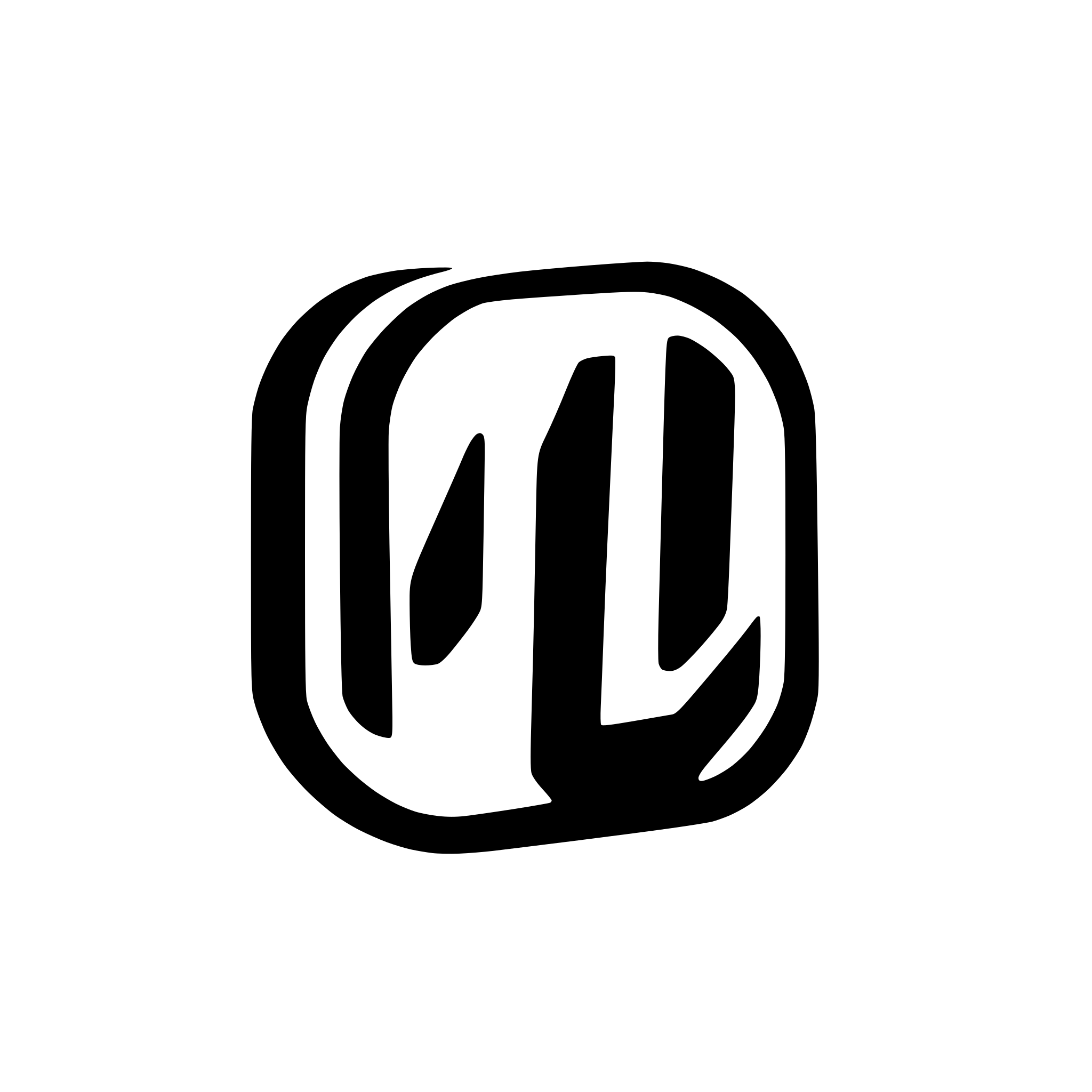 AI-generated SVG of 'the letter M'