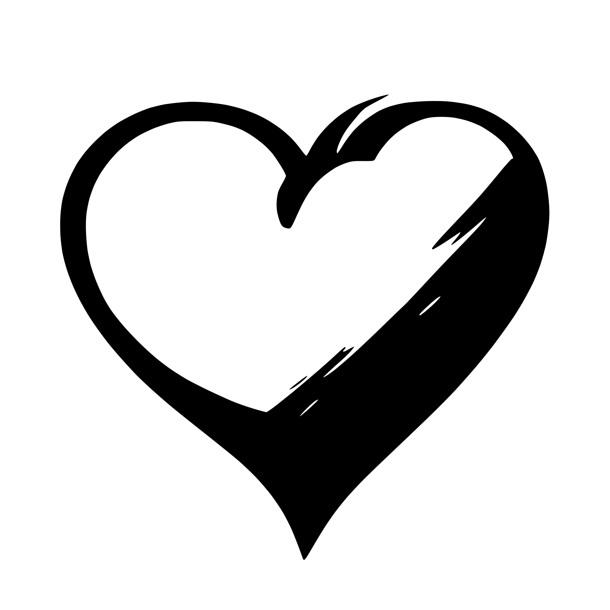 AI-generated SVG of a heart'