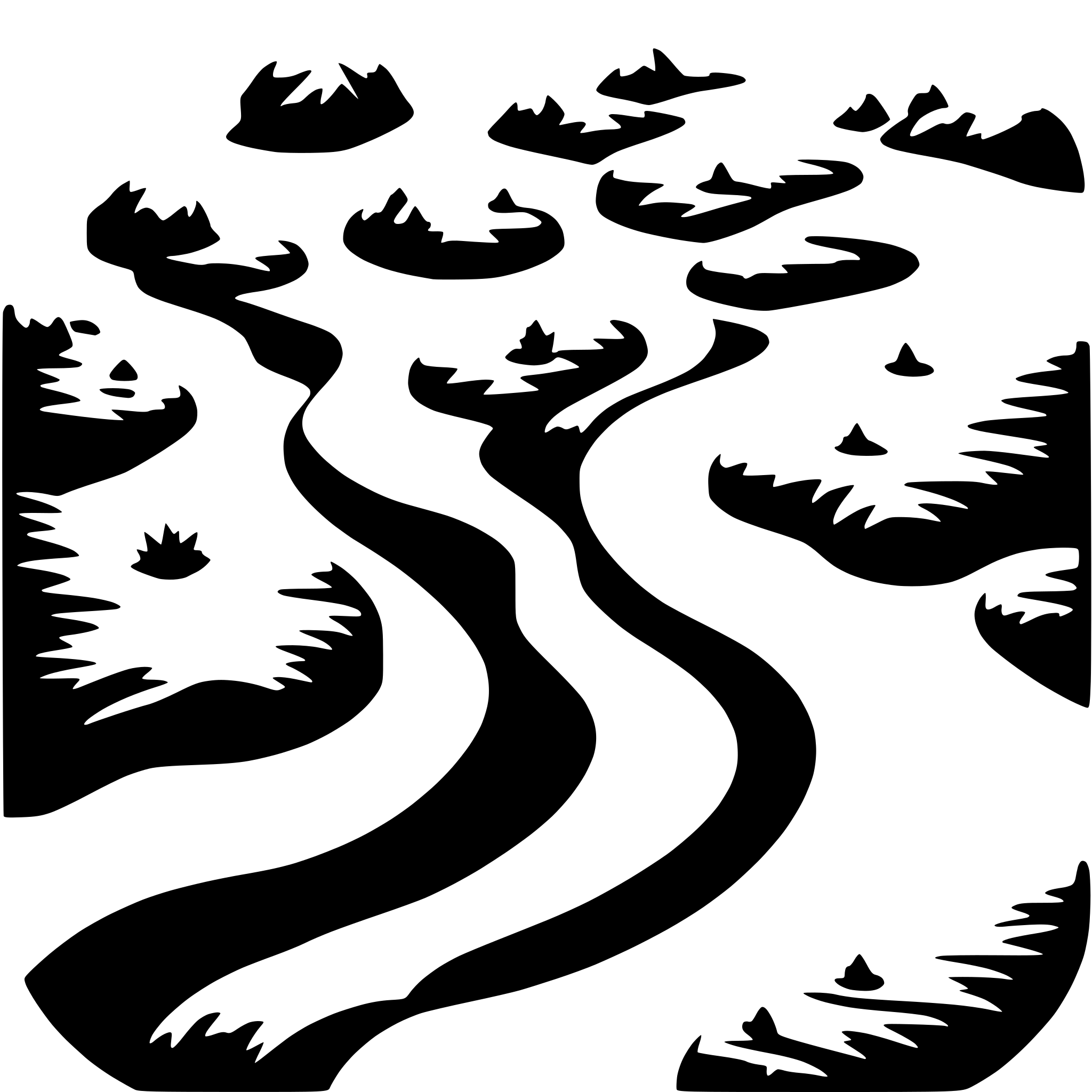 AI-generated SVG of a riverbed from above