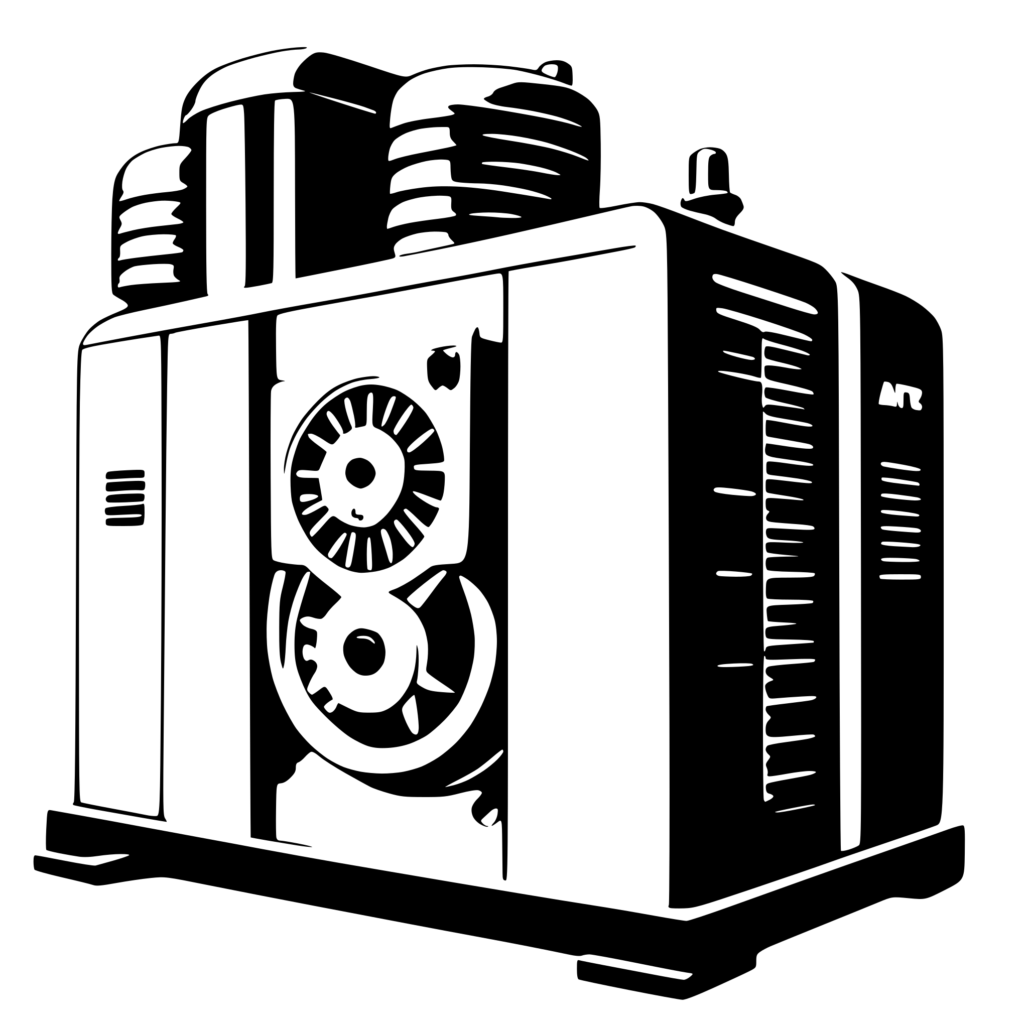 AI-generated SVG of a caterpillar 3d power diesel generator