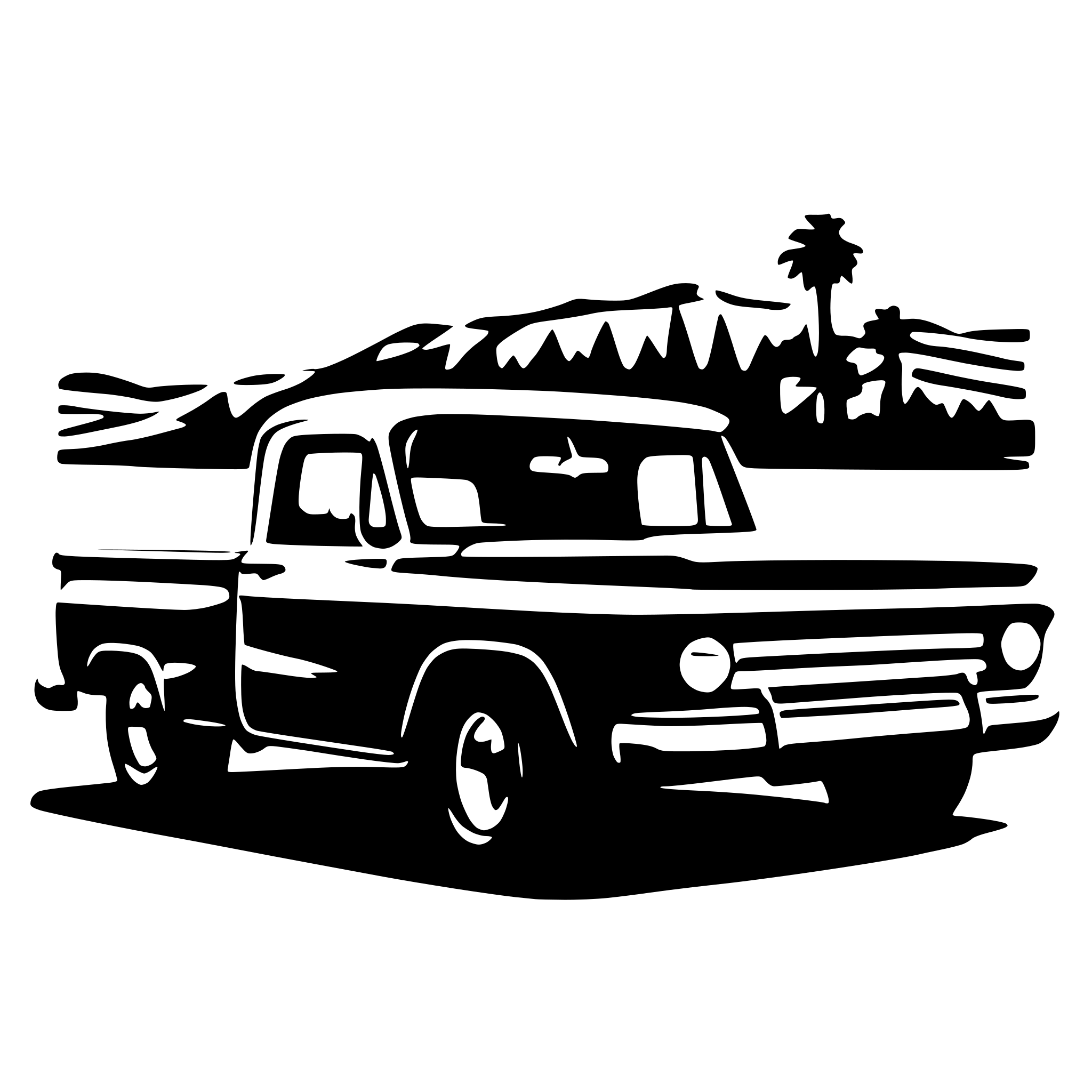 AI-generated SVG of '1964 chevy pickup'