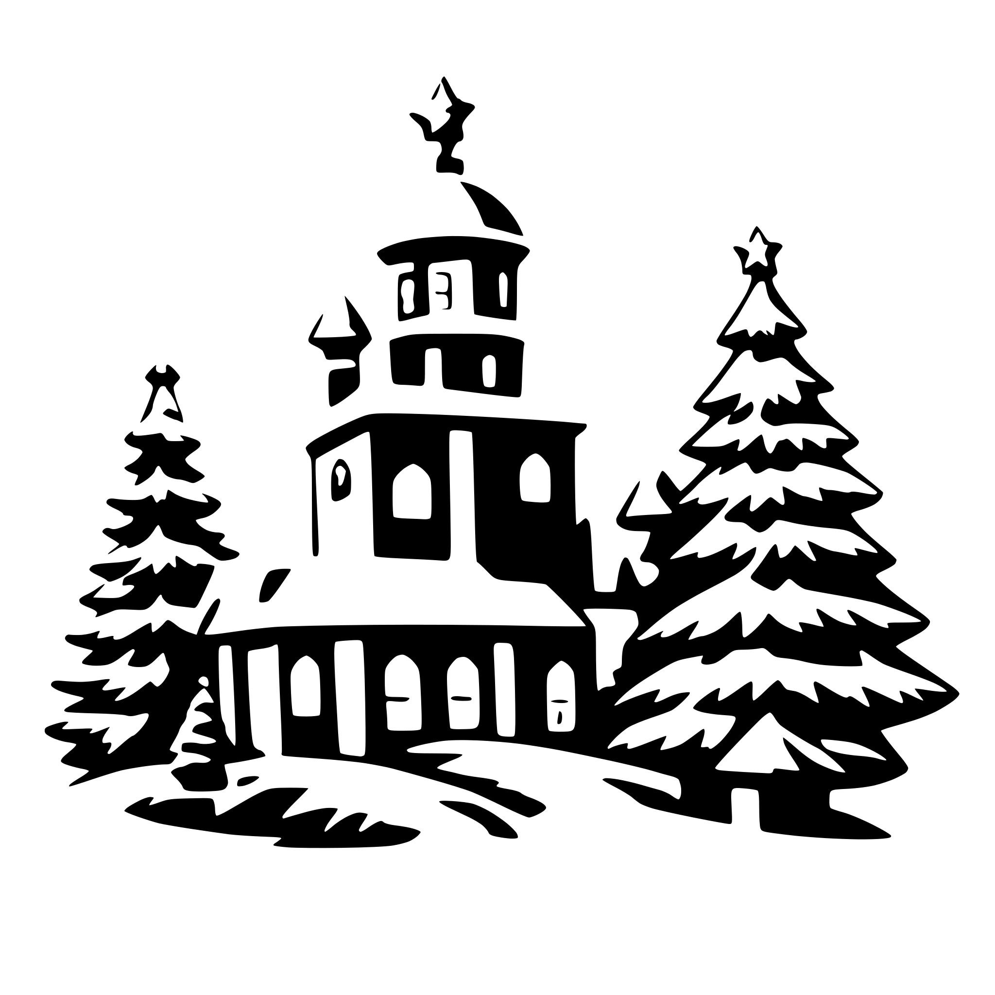 AI-generated SVG of 'christmas wonderlang'