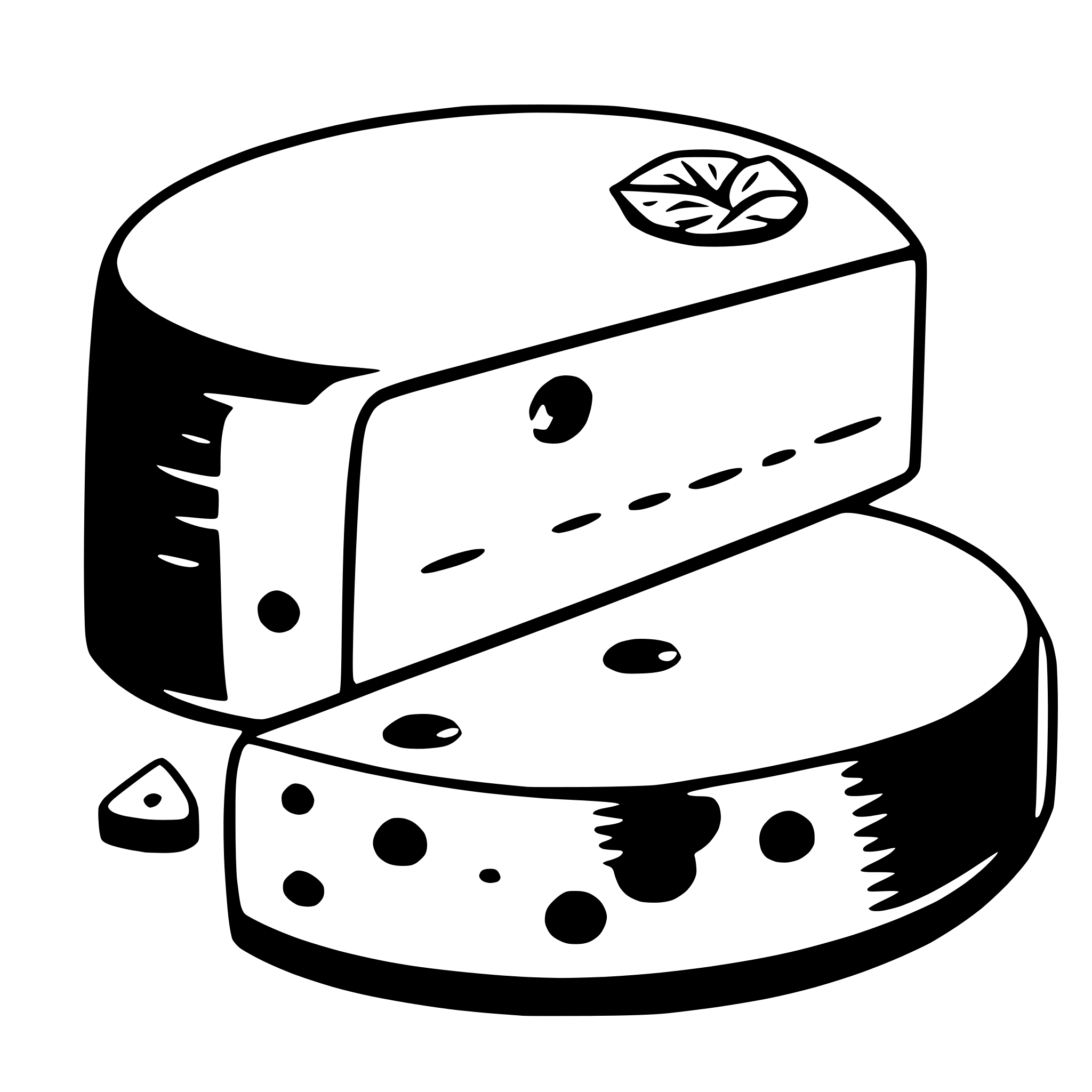 AI-generated SVG of a cheese