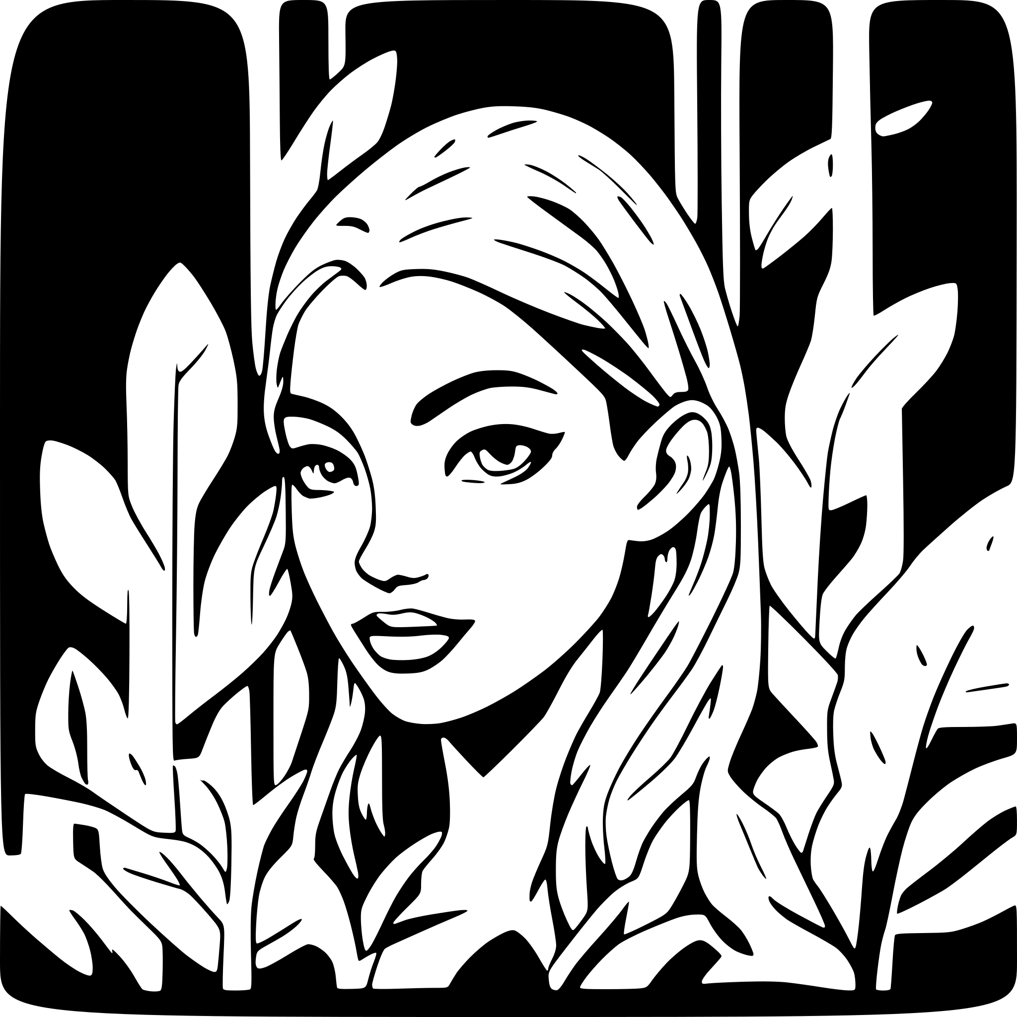 AI-generated SVG of 'Ki Hajar Dewantara'