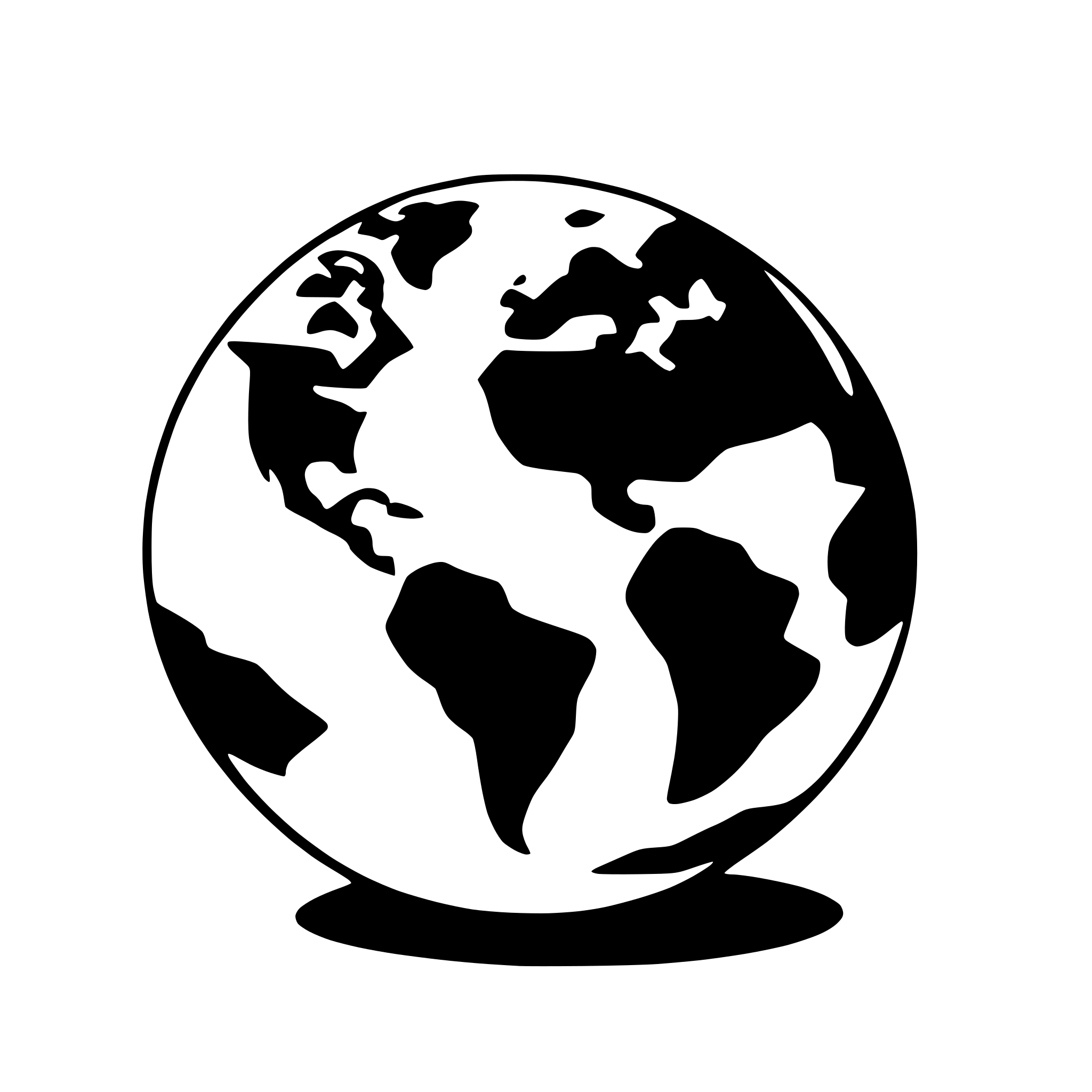AI-generated SVG of 'the earth flat'