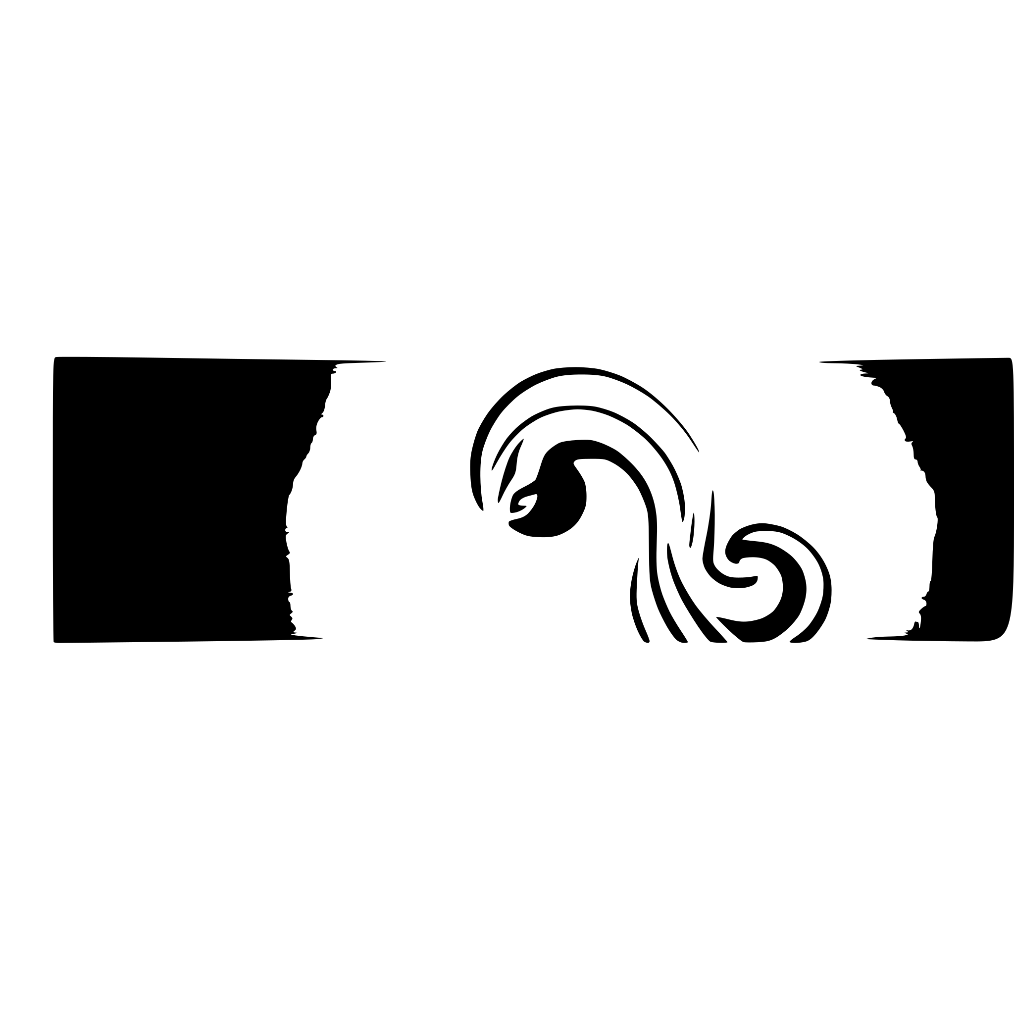 AI-generated SVG of a a minimalist, abstract art nouveau logo of a long sinuous regal all-black eel wearing a long flowing wig.