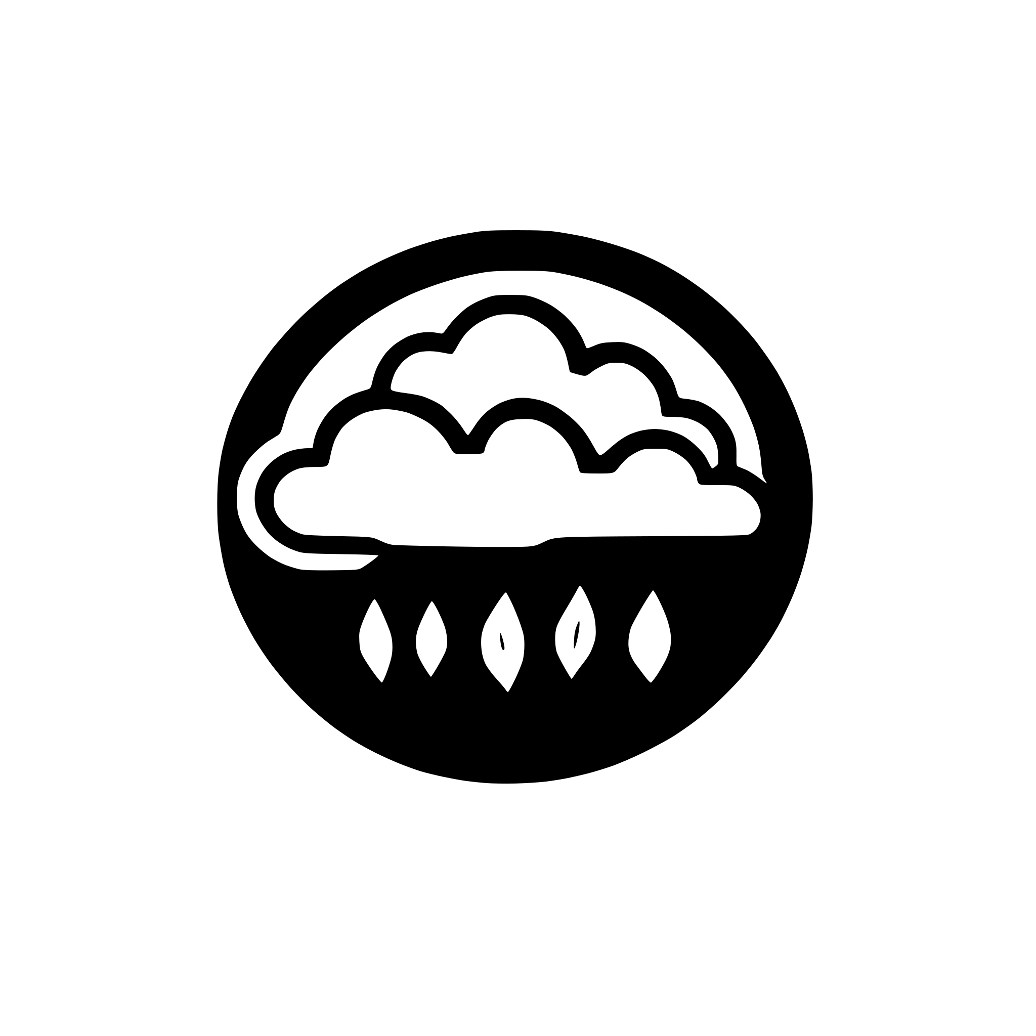 AI-generated SVG of 'flat cloud icon'