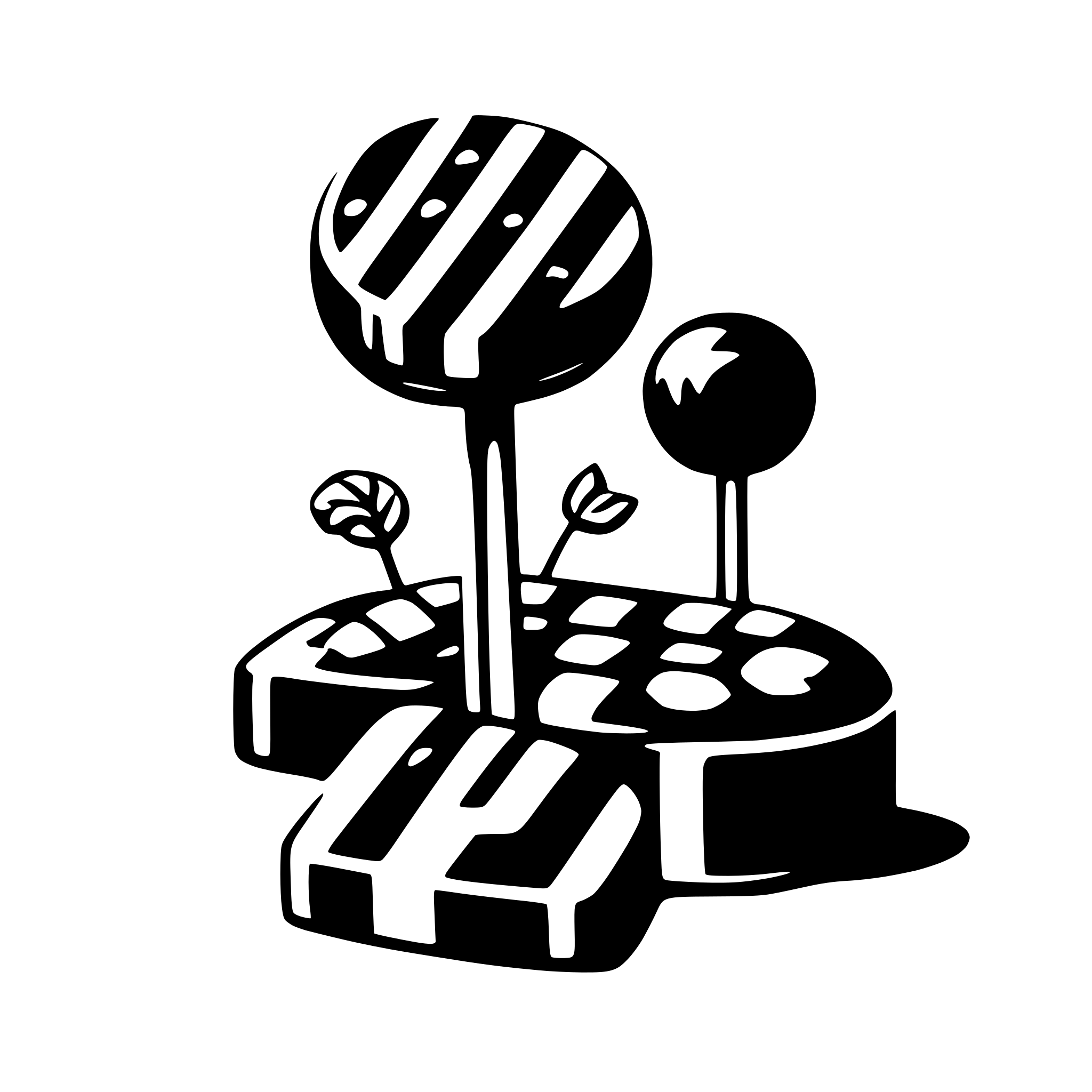AI-generated SVG of a candy