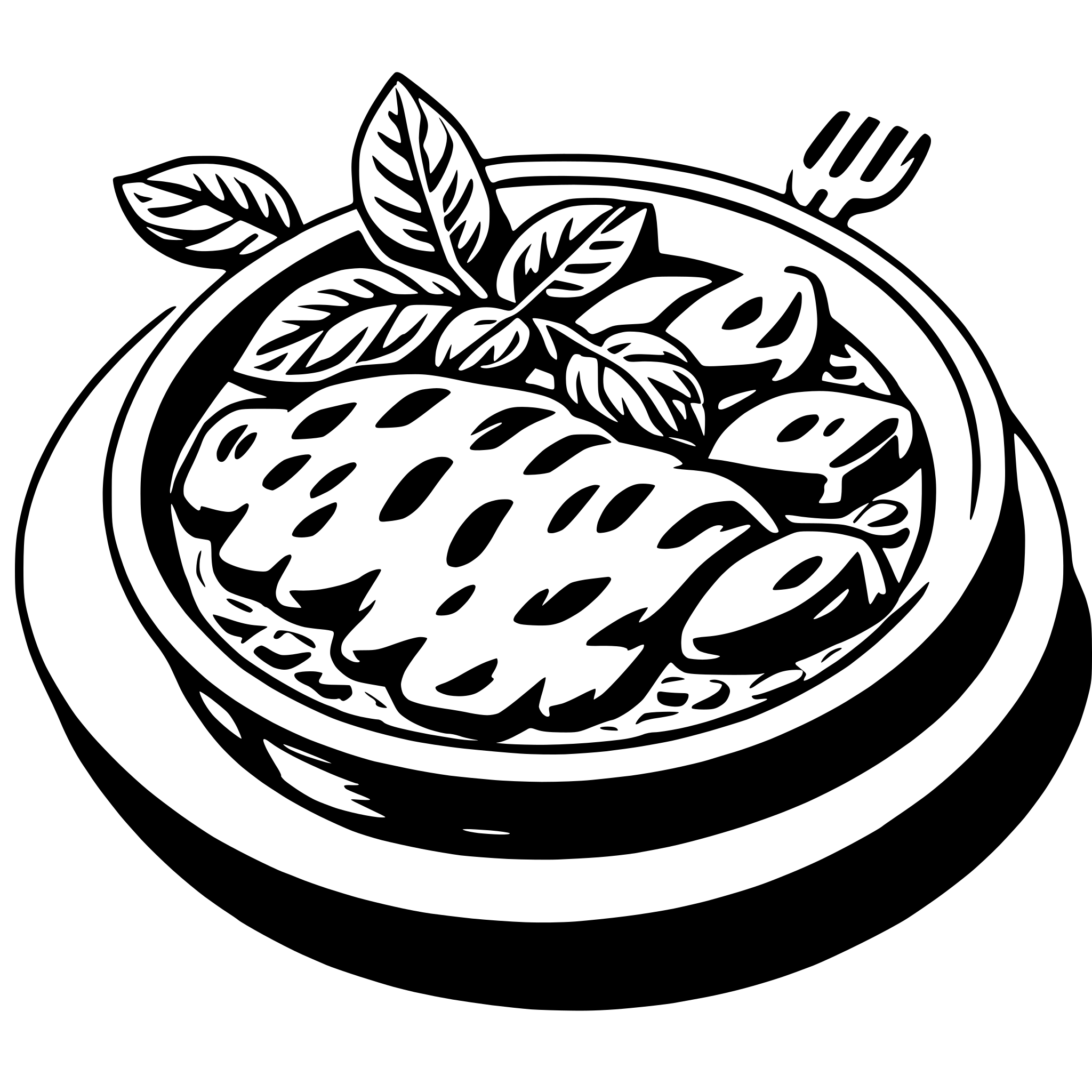 AI-generated SVG of a stroganoff