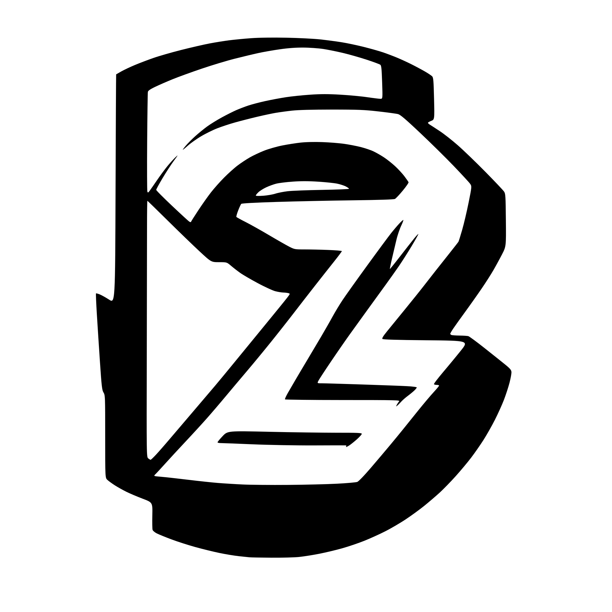 AI-generated SVG of a logo with the letters z and V in orange and blue