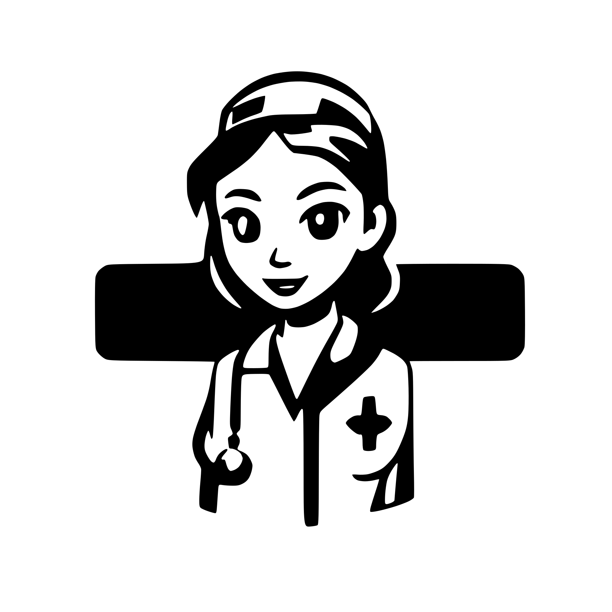 AI-generated SVG of 'nurse station sign'