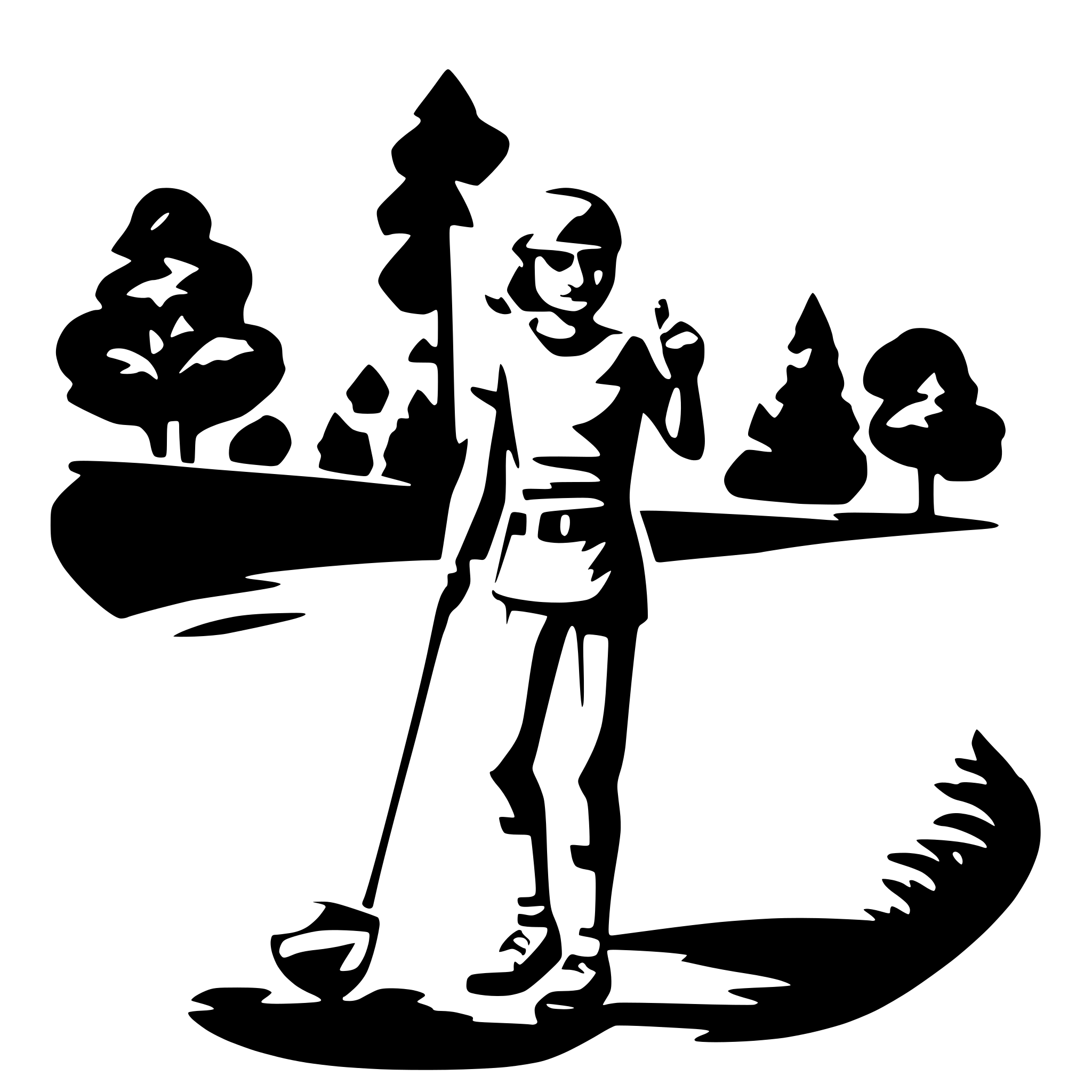 AI-generated SVG of a golf