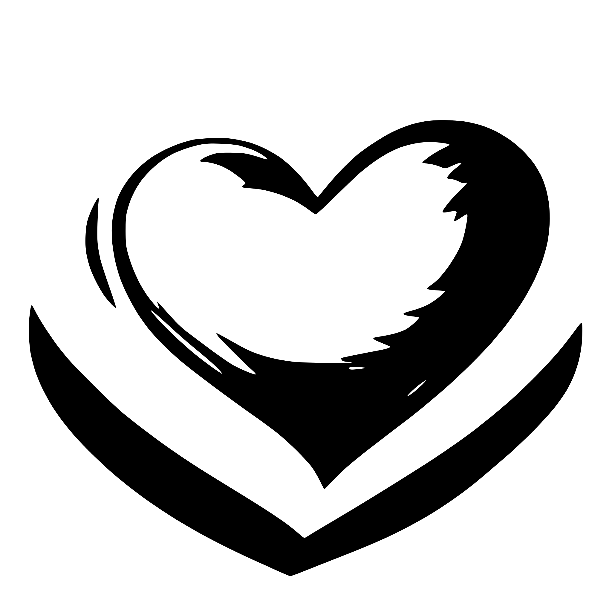 AI-generated SVG of a love heart