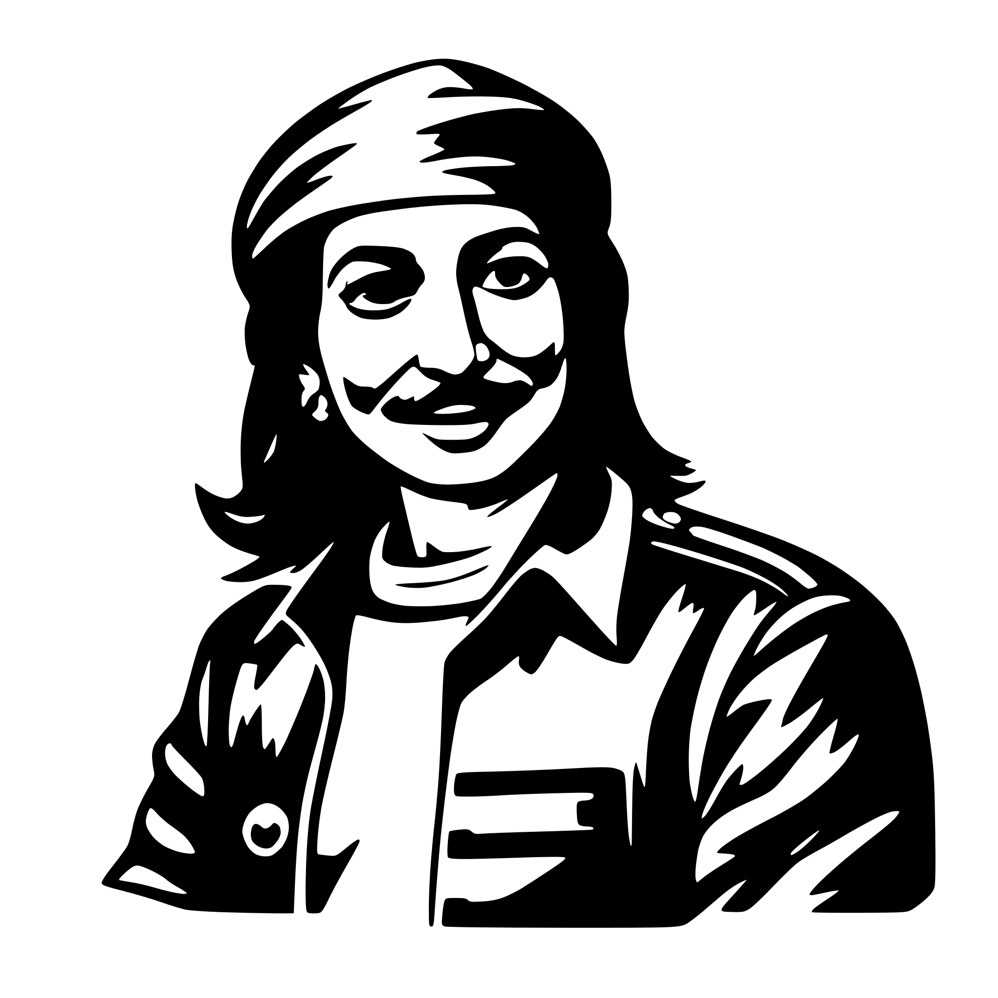 AI-generated SVG of 'satinder sartaj'