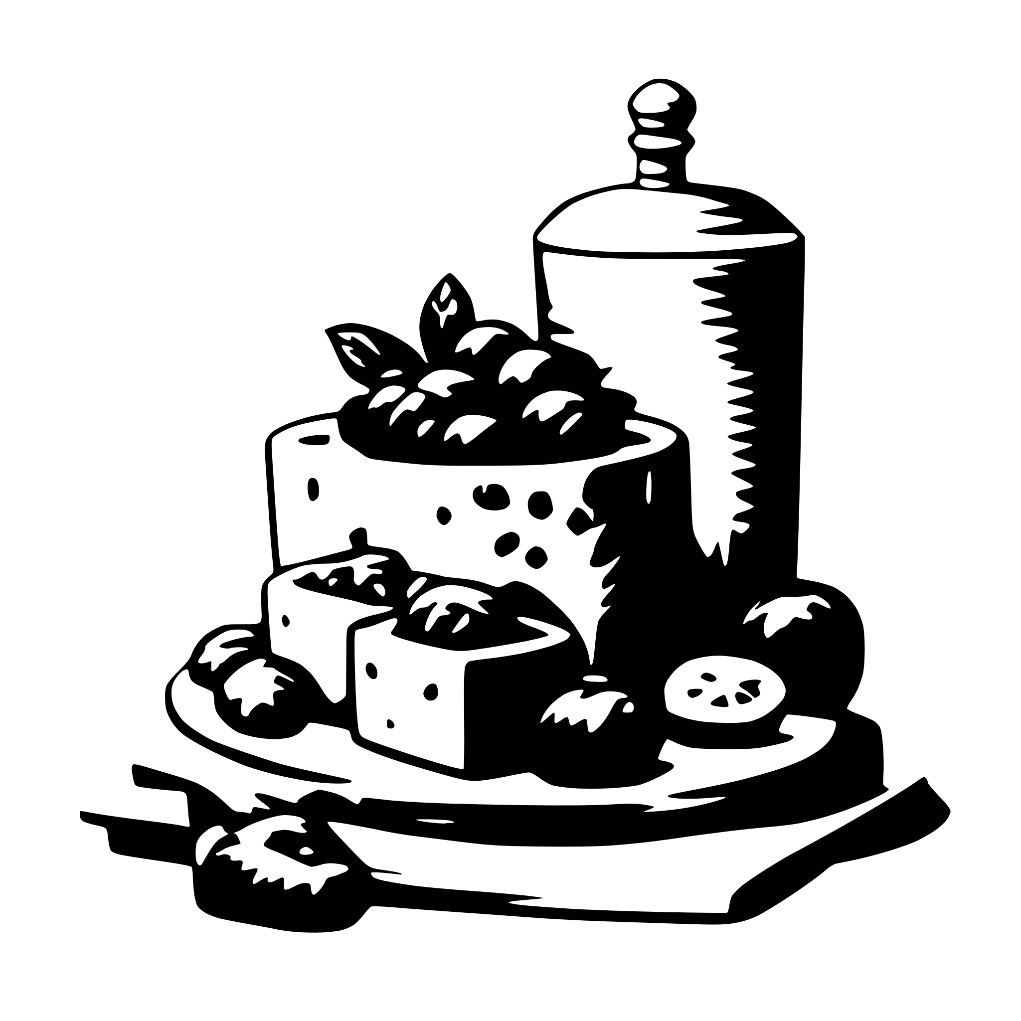 AI-generated SVG of 'холодильник'