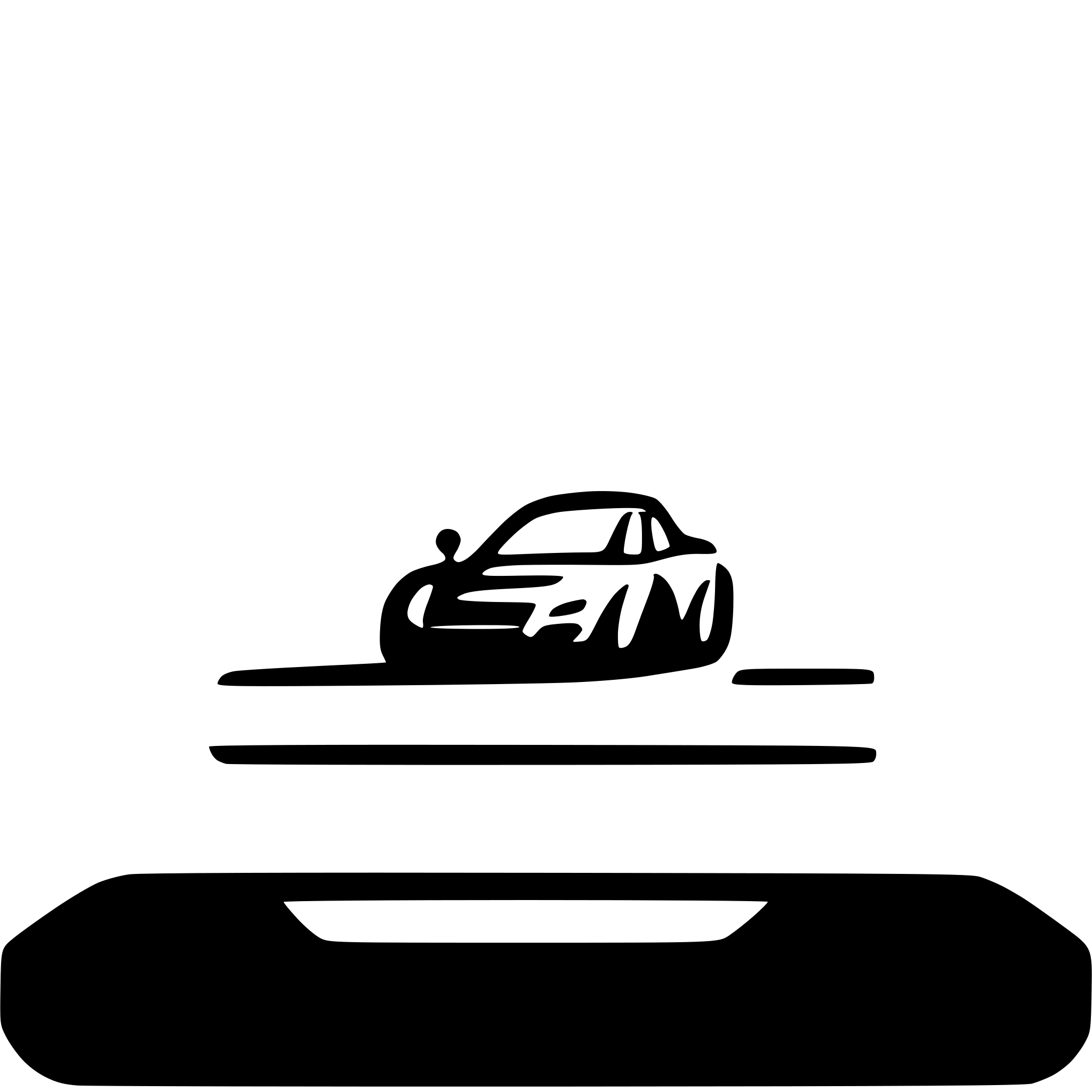 AI-generated SVG of a car fast road
