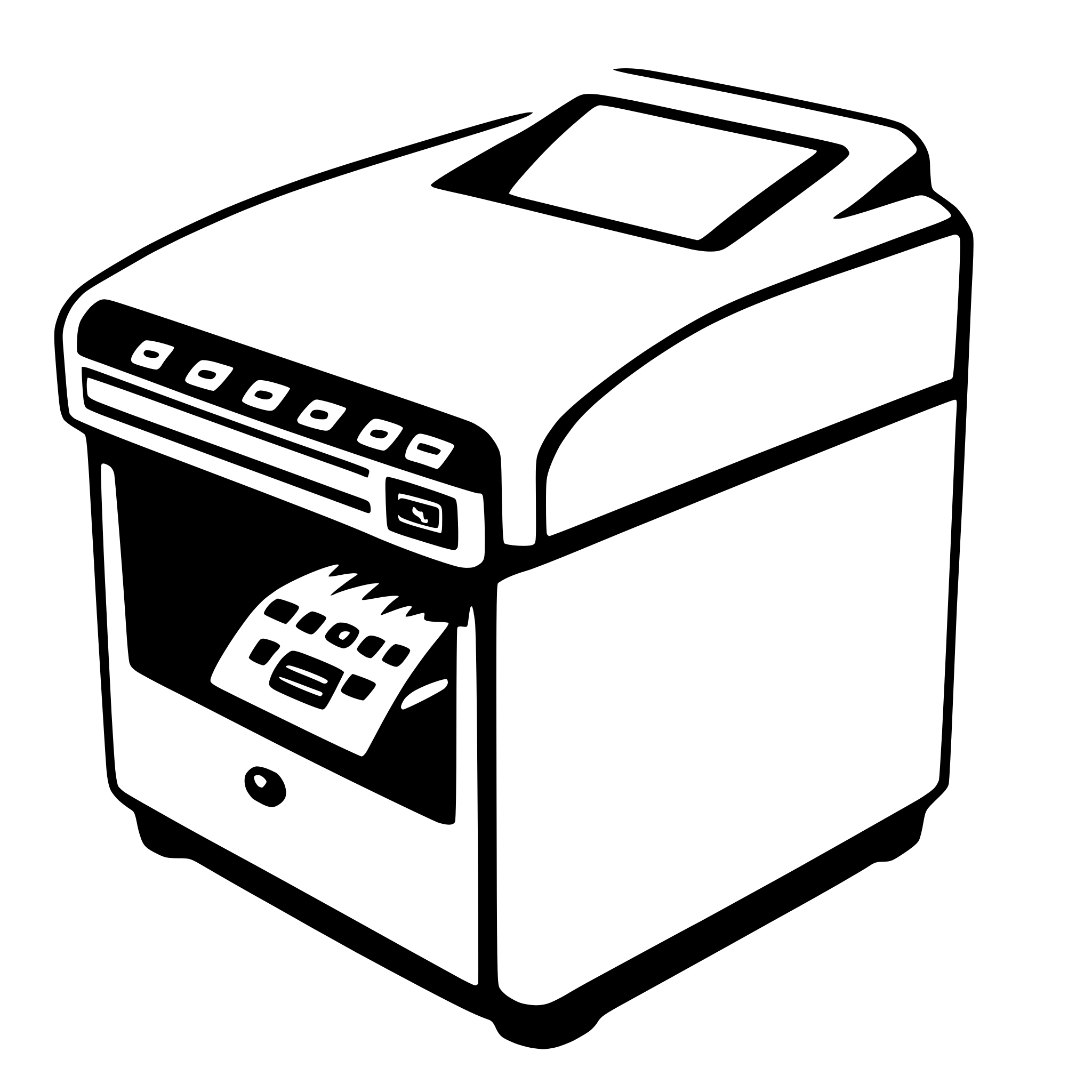 AI-generated SVG of 'printer'