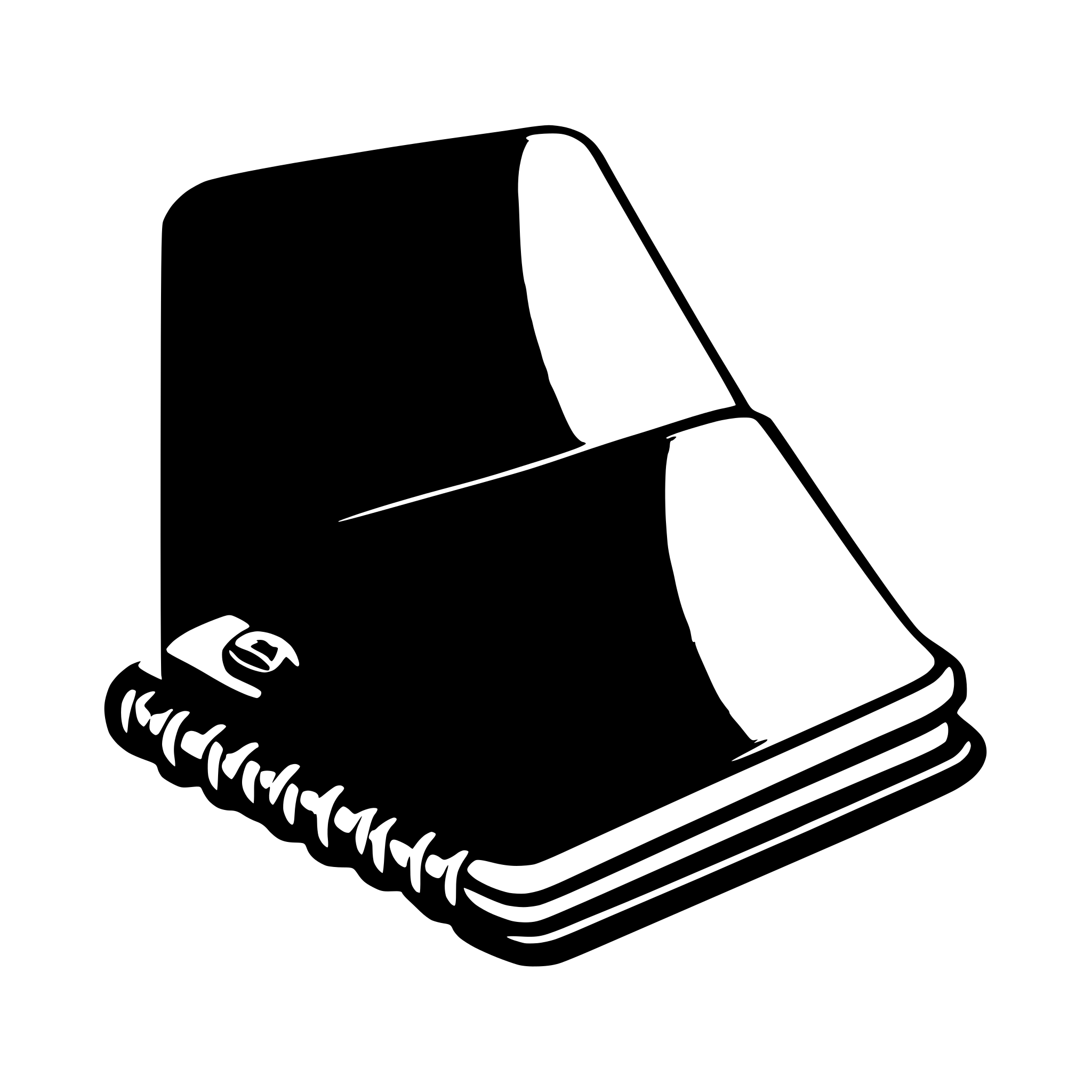 AI-generated SVG of a notebook icon