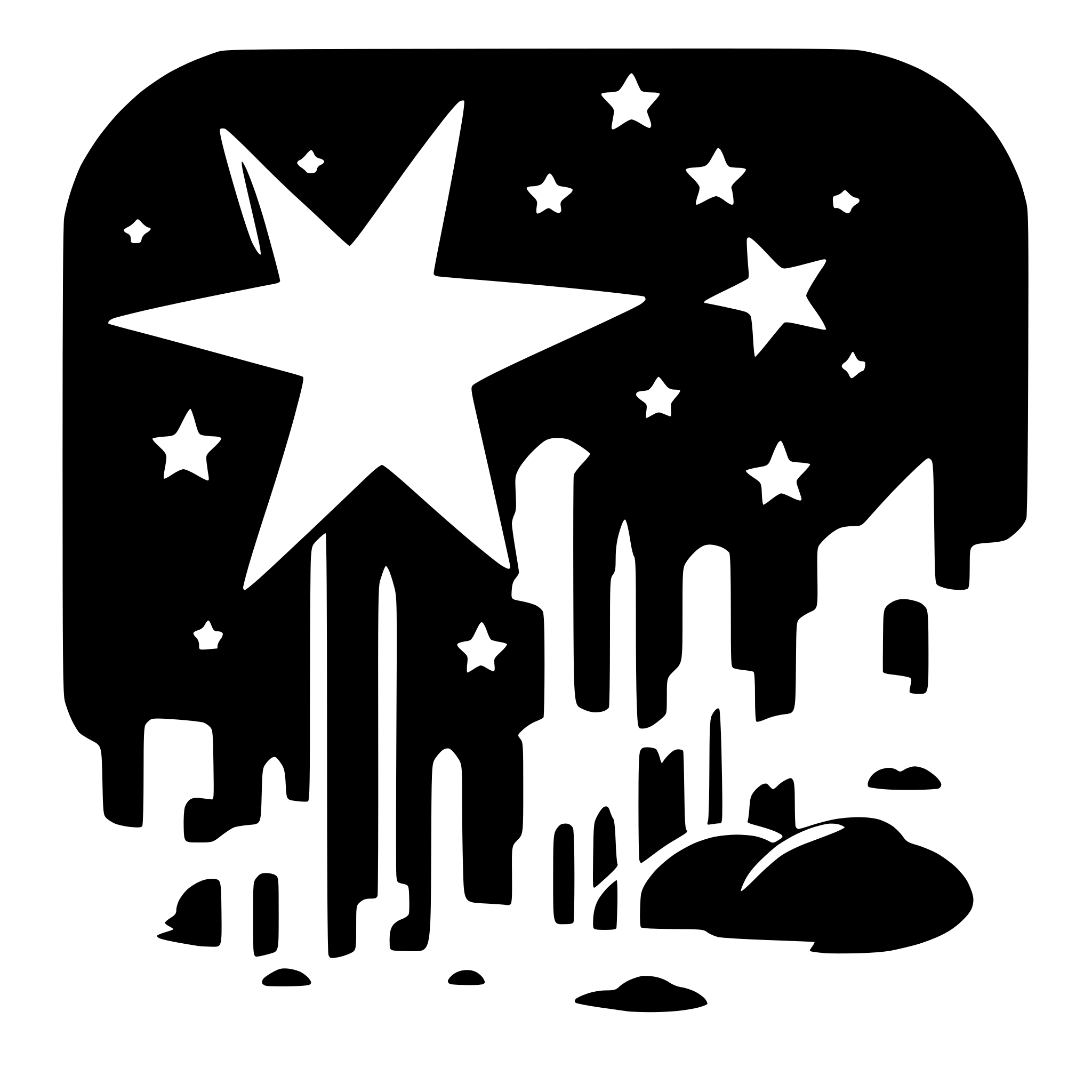 AI-generated SVG of a Shooting star