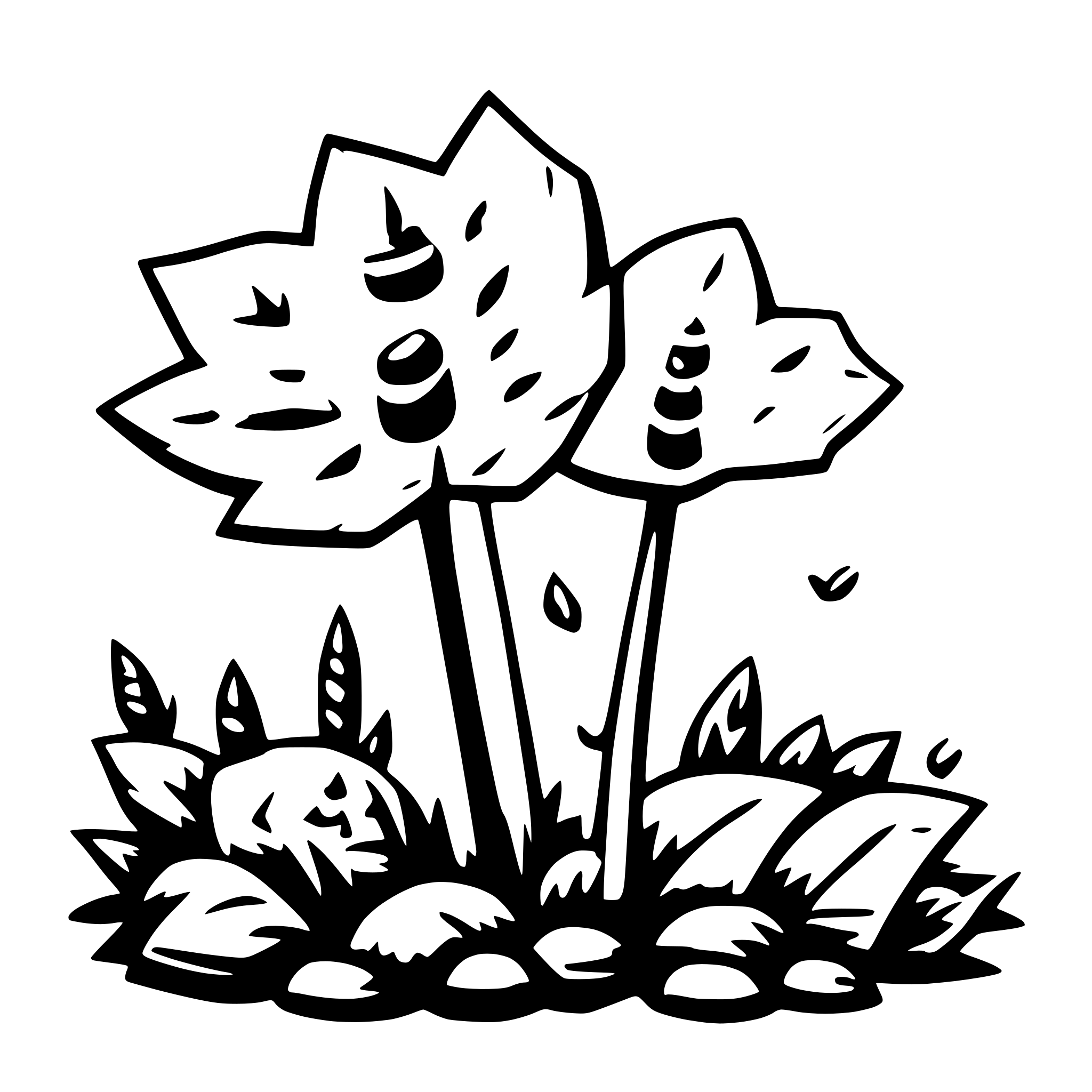 AI-generated SVG of a doodles