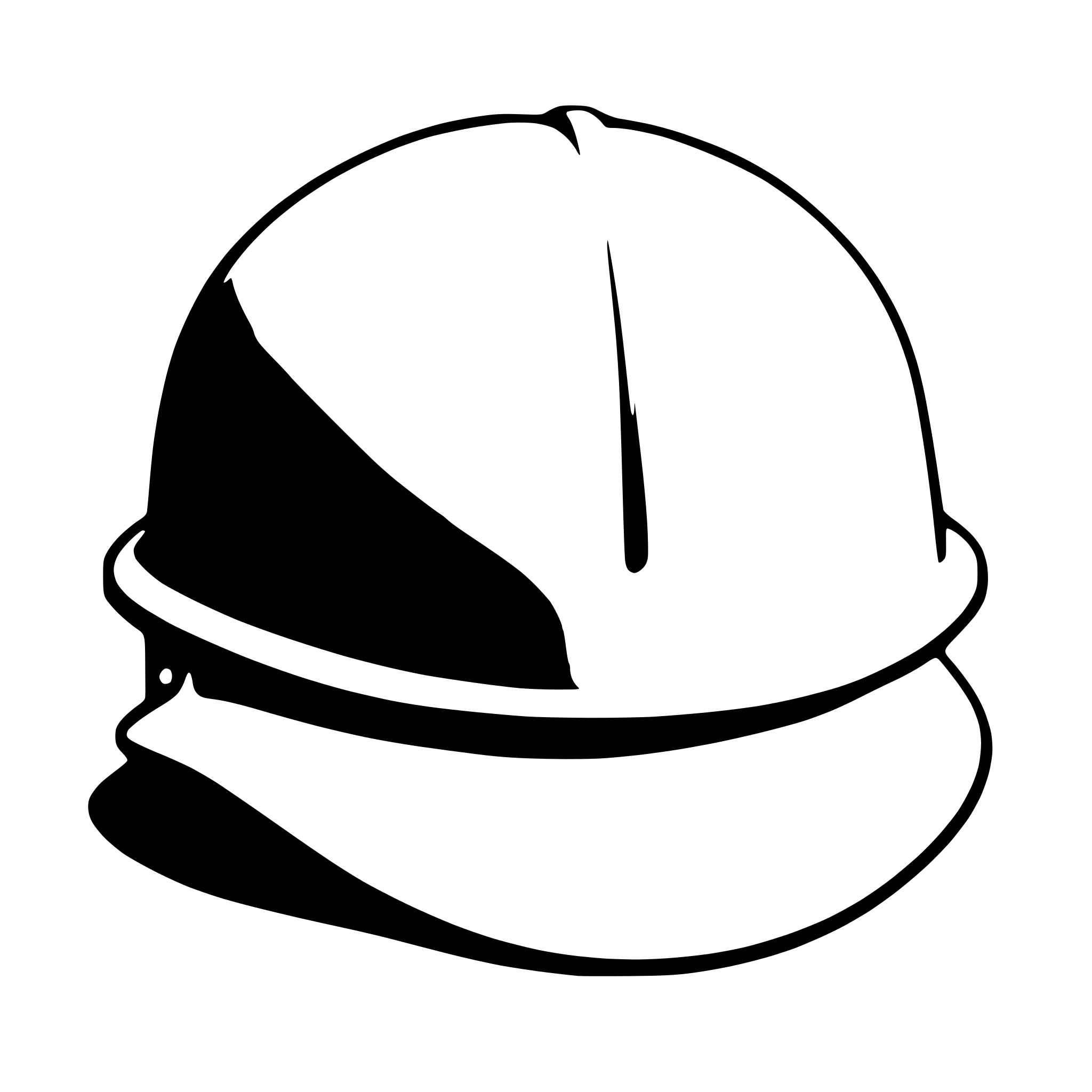 AI-generated SVG of 'hardhat'