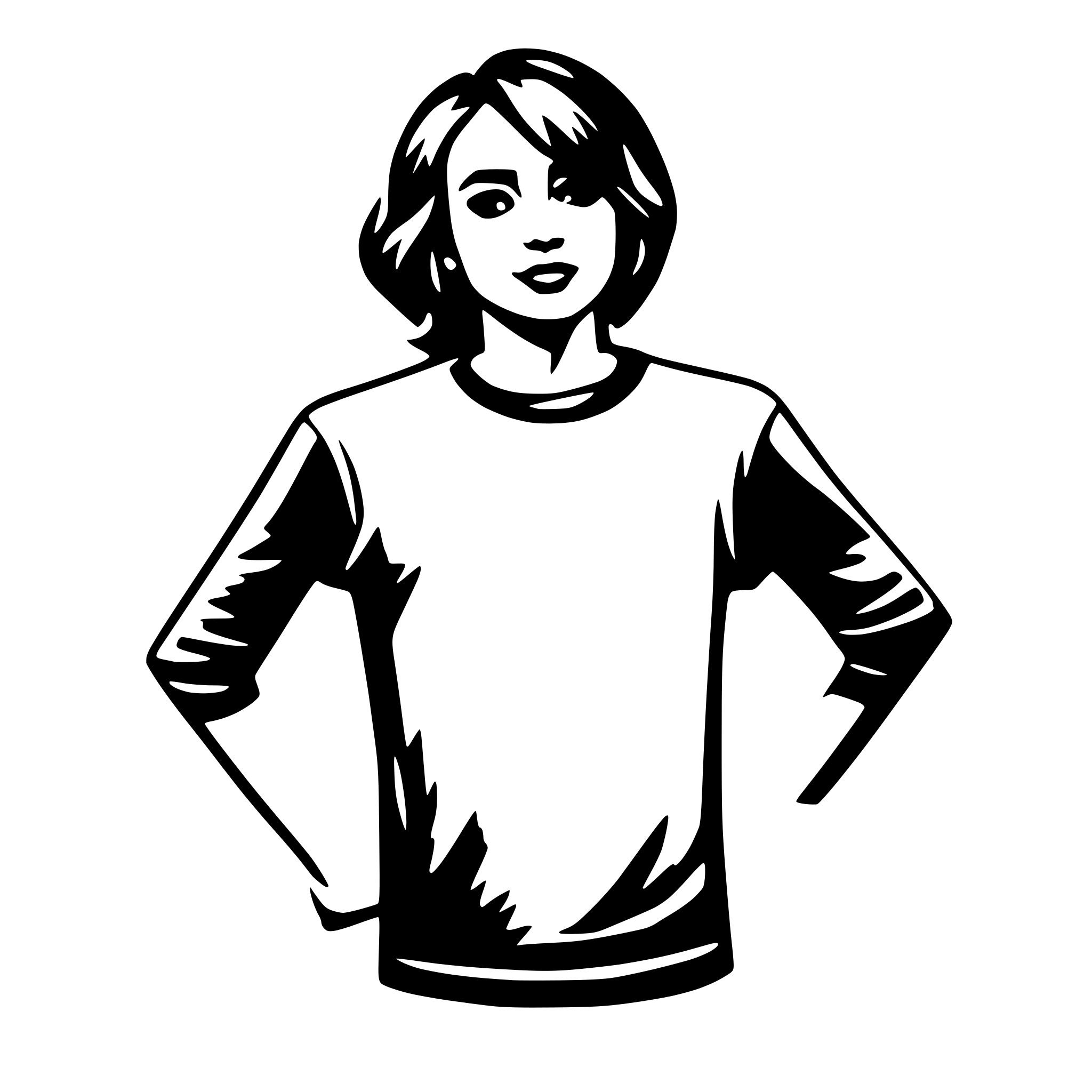 AI-generated SVG of 't-shirt'