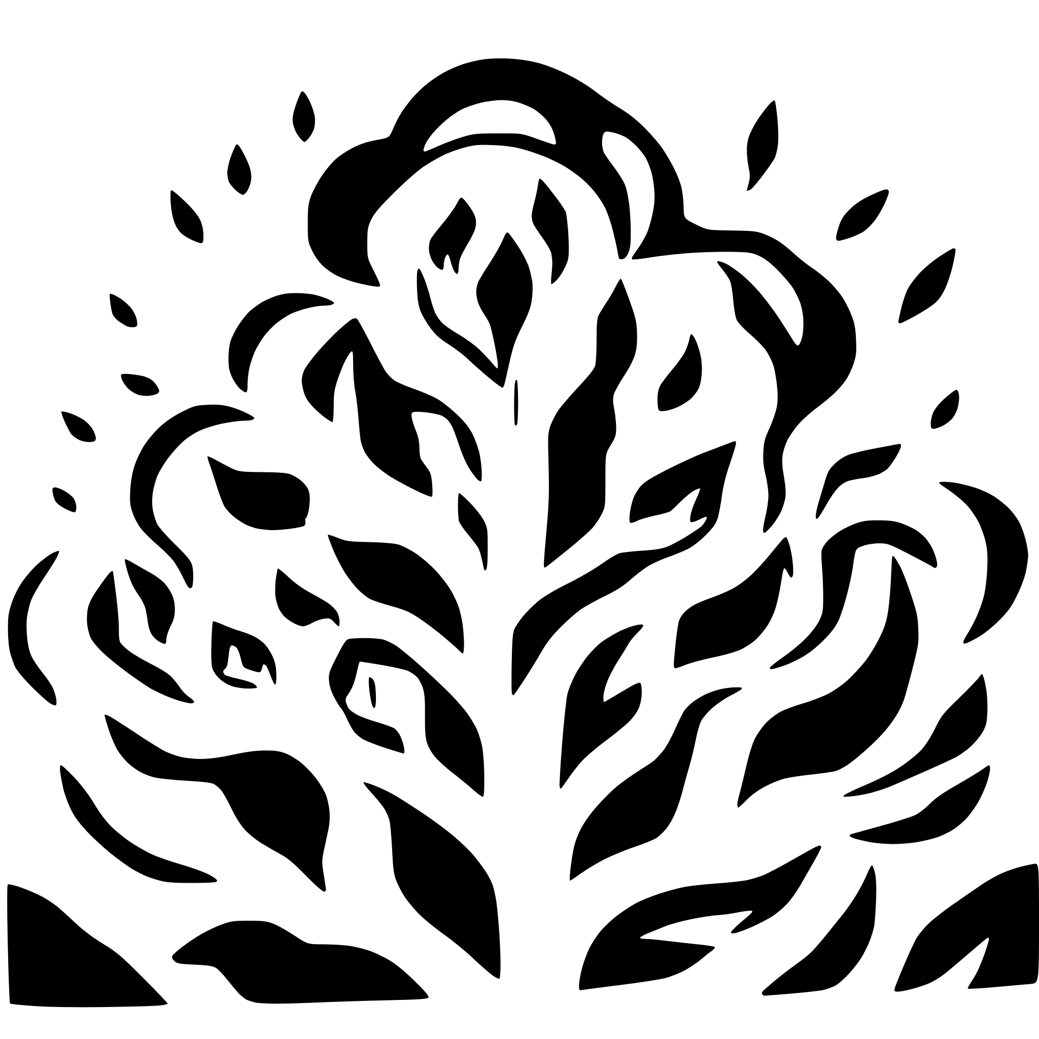 AI-generated SVG of a CLOUDS AS FIRE