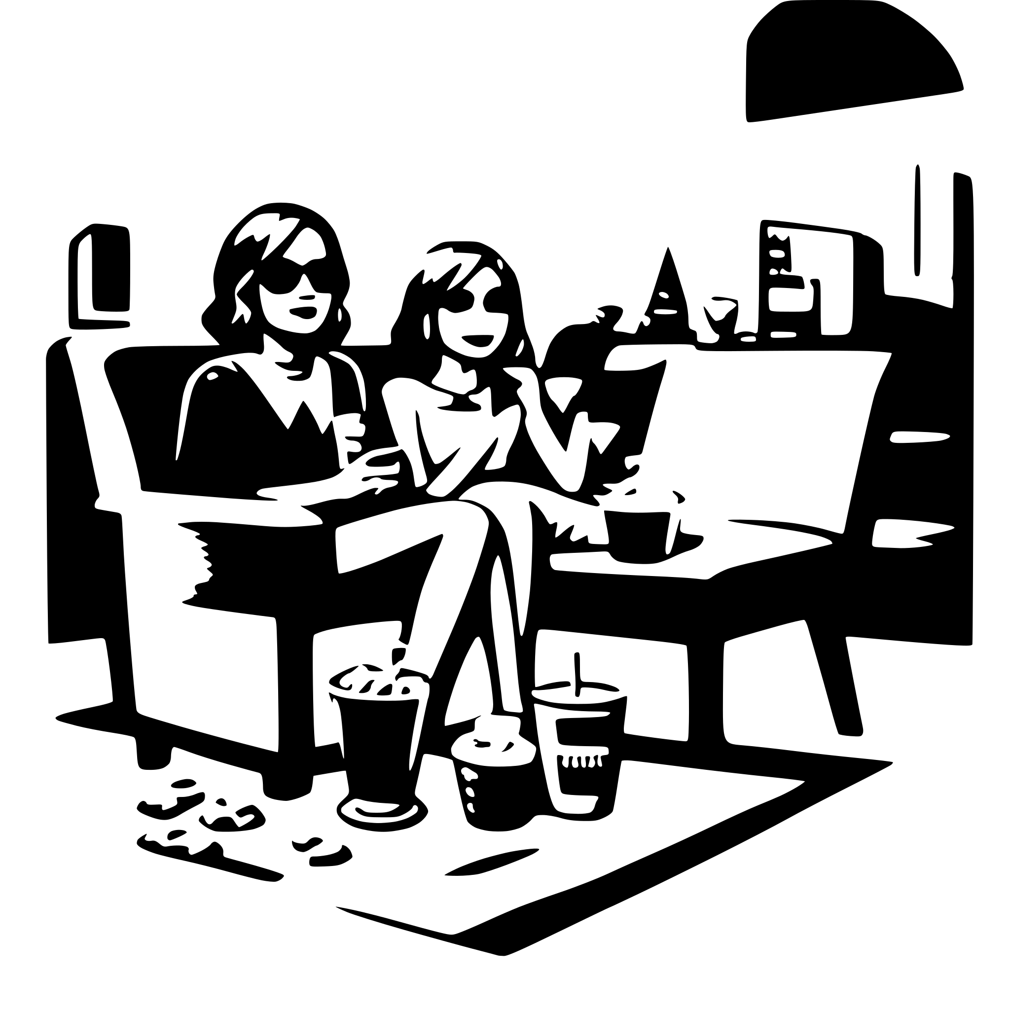 AI-generated SVG of 'A Movie Night In'