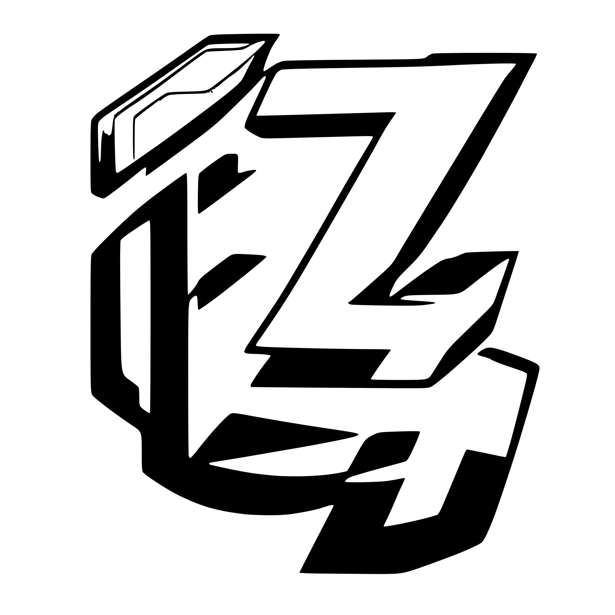 AI-generated SVG of a logo with the letters z and V in orange and blue