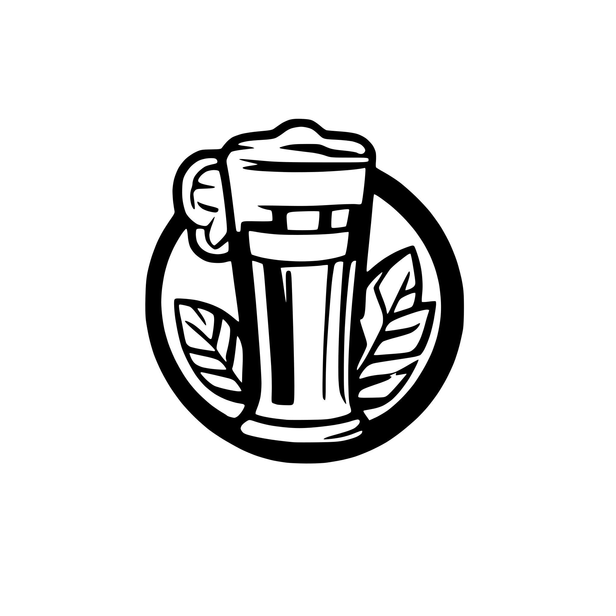 AI-generated SVG of 'beer logo company'