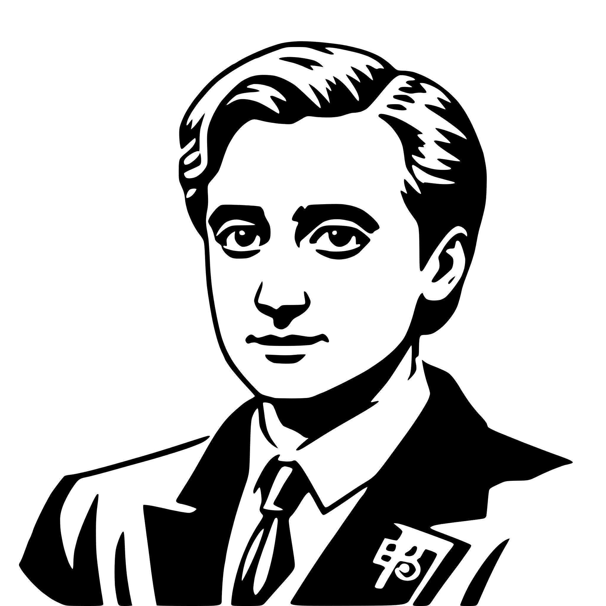 AI-generated SVG of a scott fitzgerald