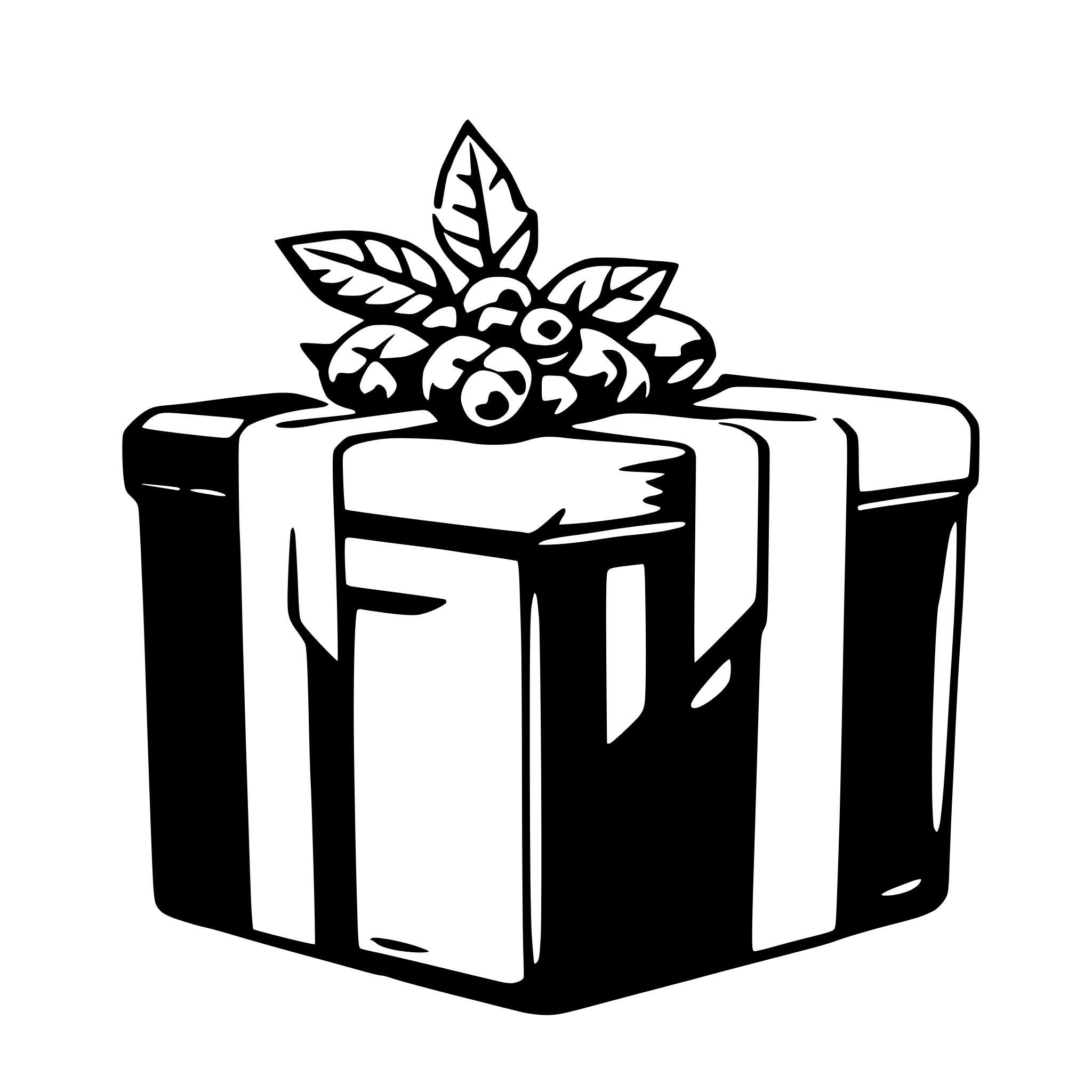 AI-generated SVG of a christmas presents