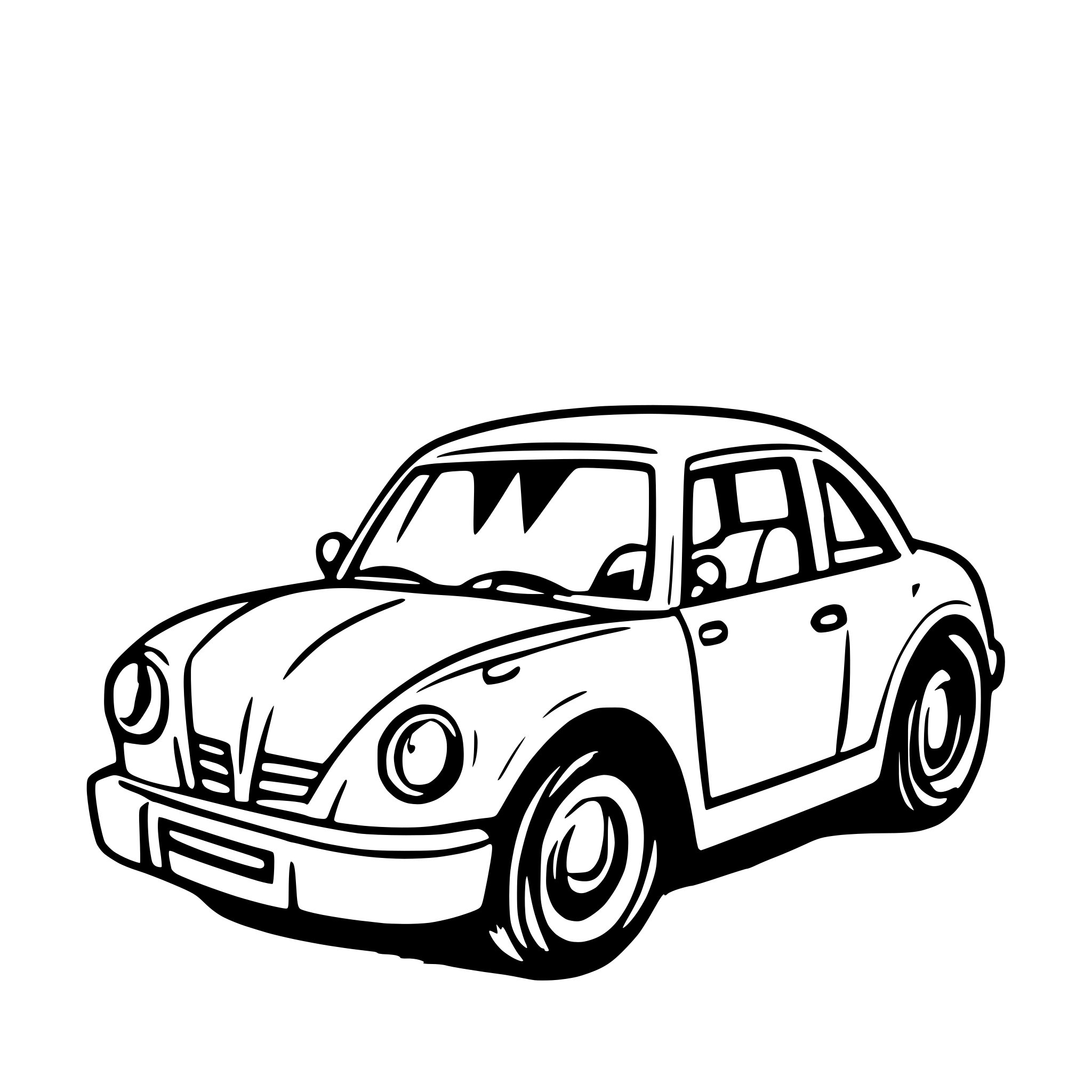 AI-generated SVG of a Car