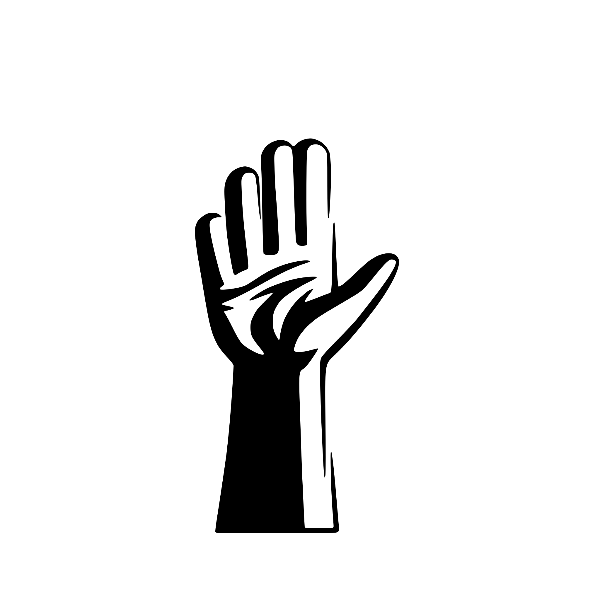 AI-generated SVG of a saying goodbye