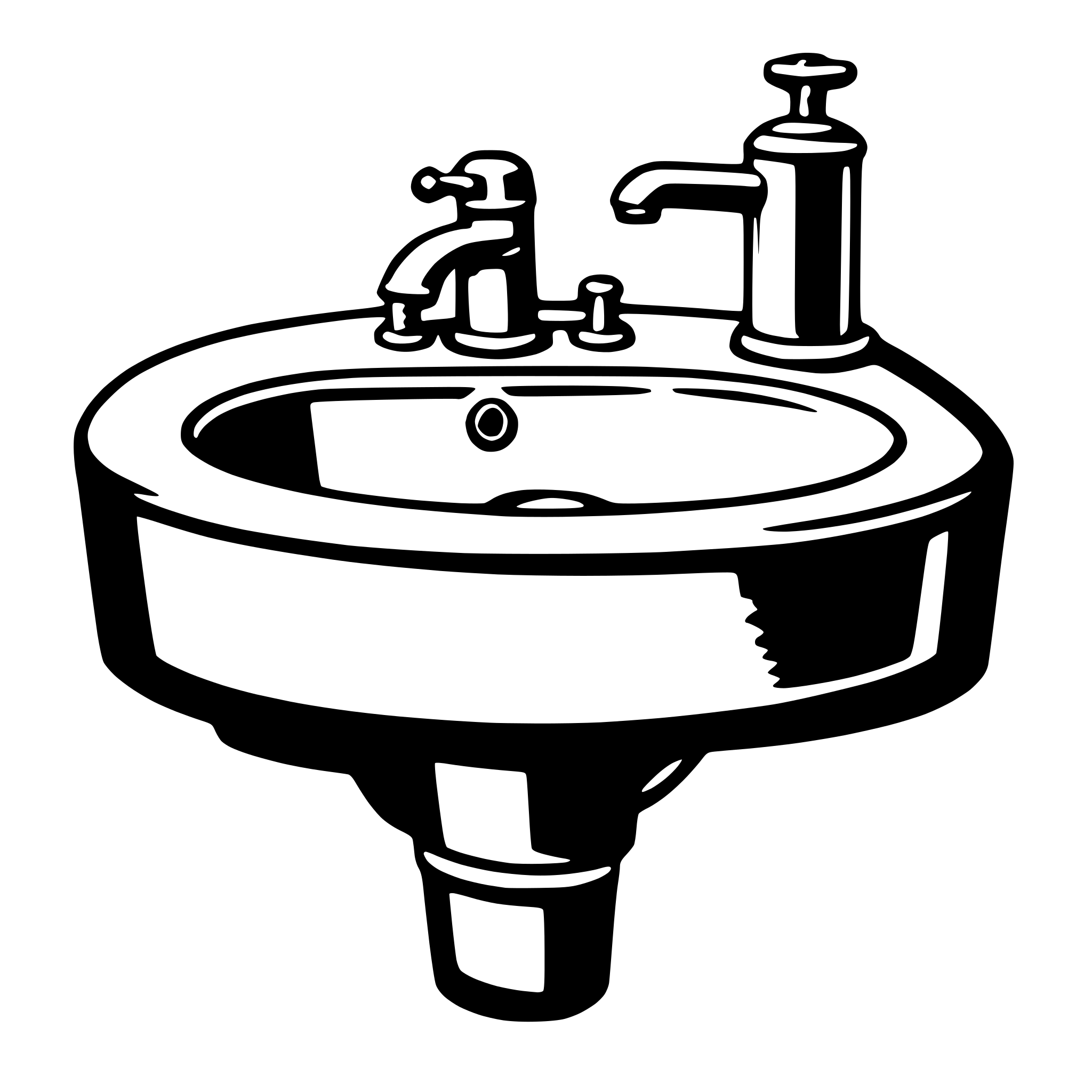 AI-generated SVG of 'sink'