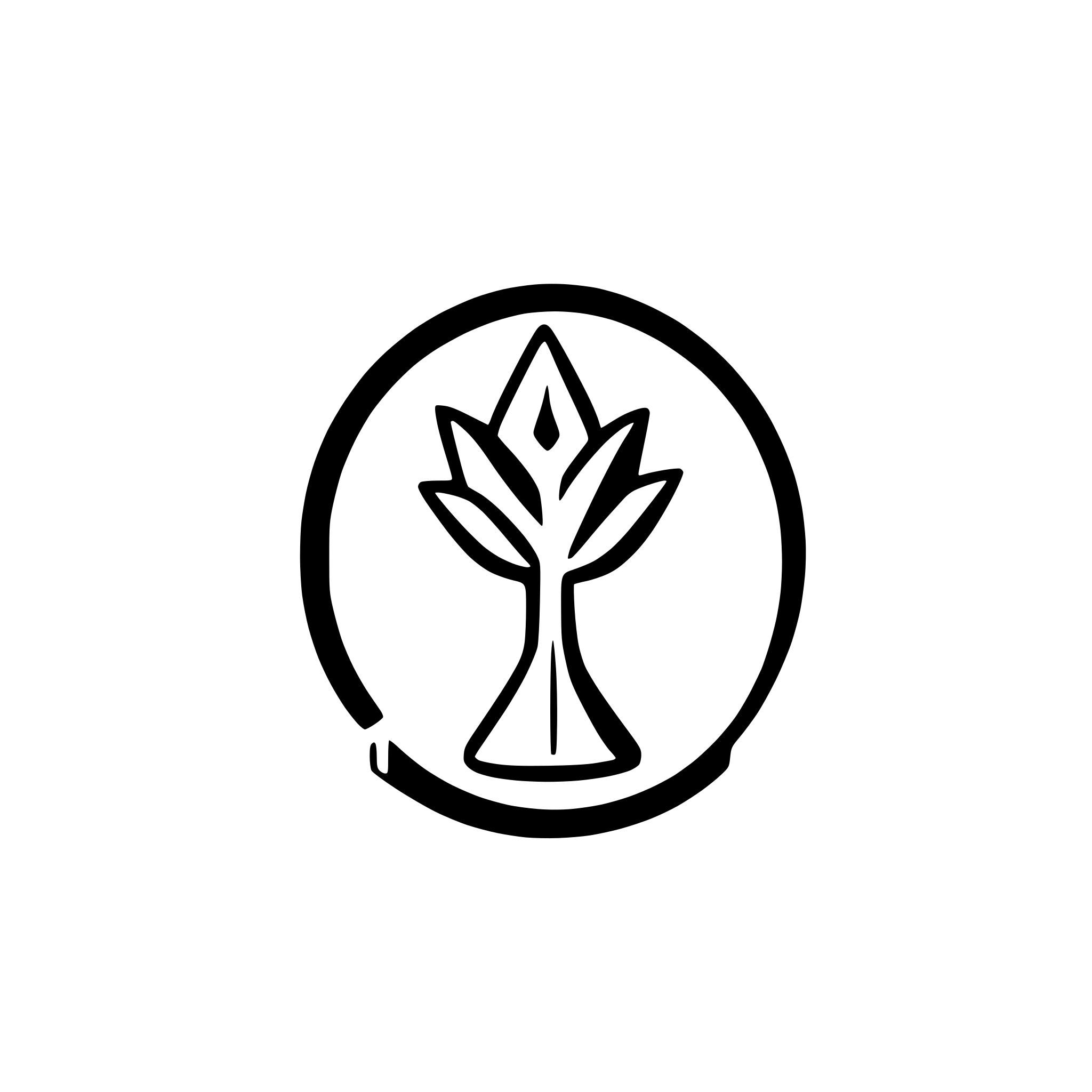 AI-generated SVG of a tarot temperance, simple, basic, minimal, monochrome, abstract symbol, few lines, geometric, 2d