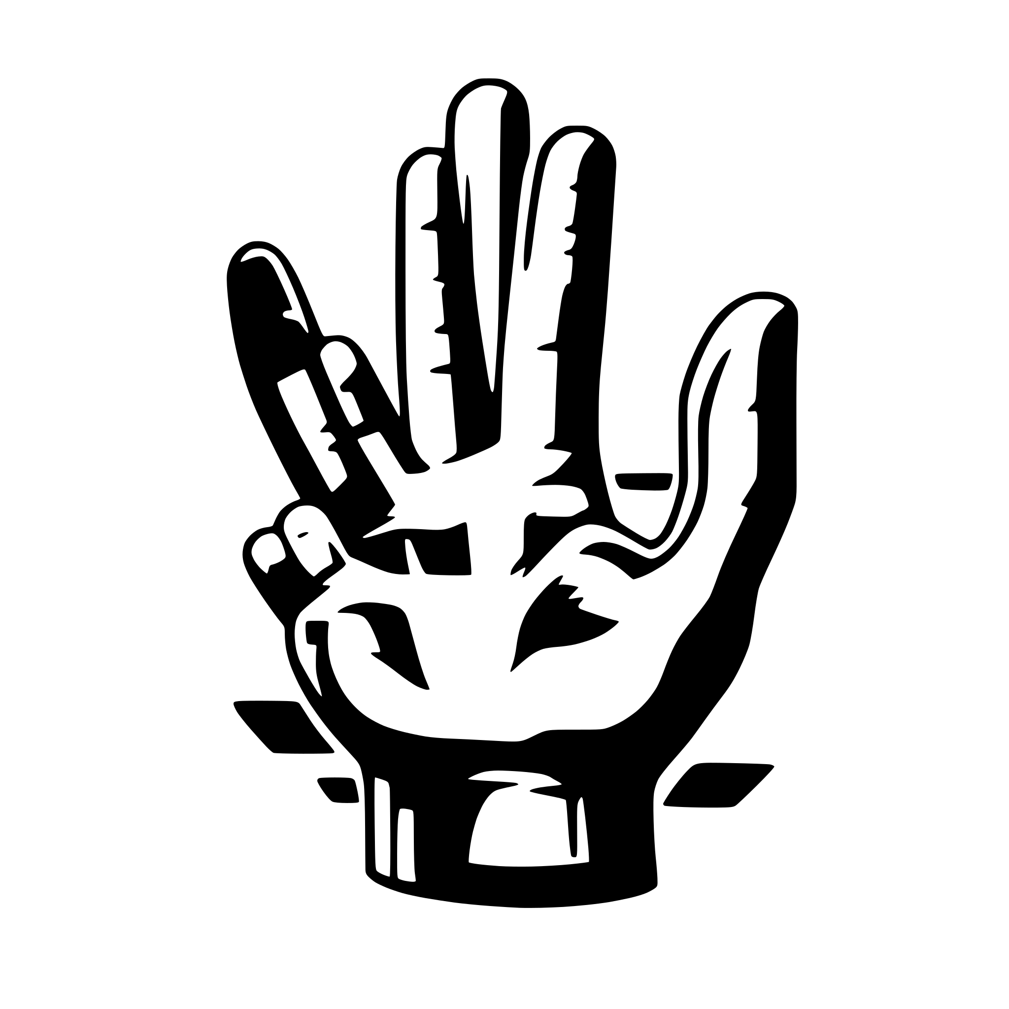 AI-generated SVG of 'peace'