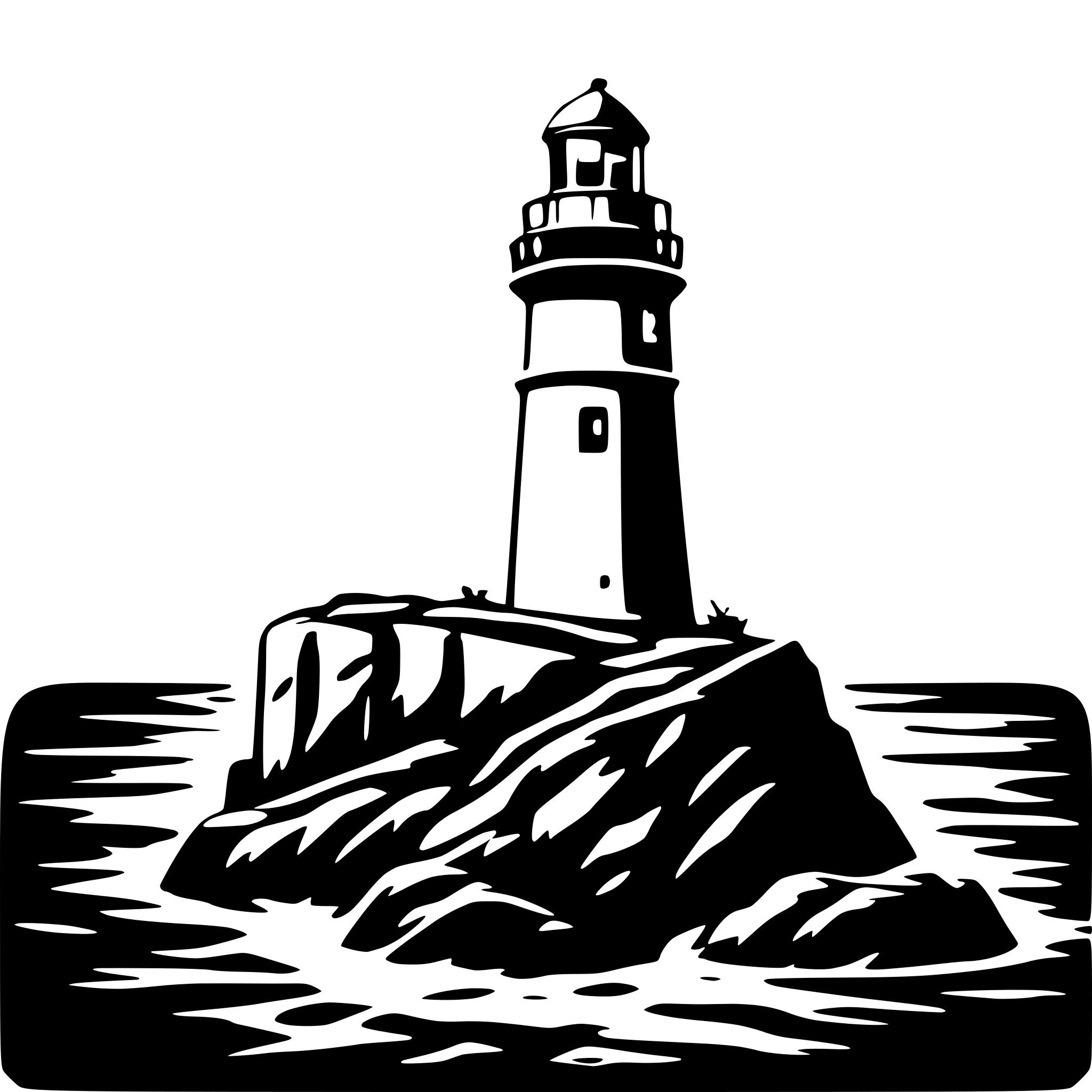 AI-generated SVG of a un faro su delle rocce, colpito dalle onde, stilizzato con massimo 4 colori AI-generated SVG of a un faro su delle rocce, colpito dalle onde, stilizzato con massimo 4 colori