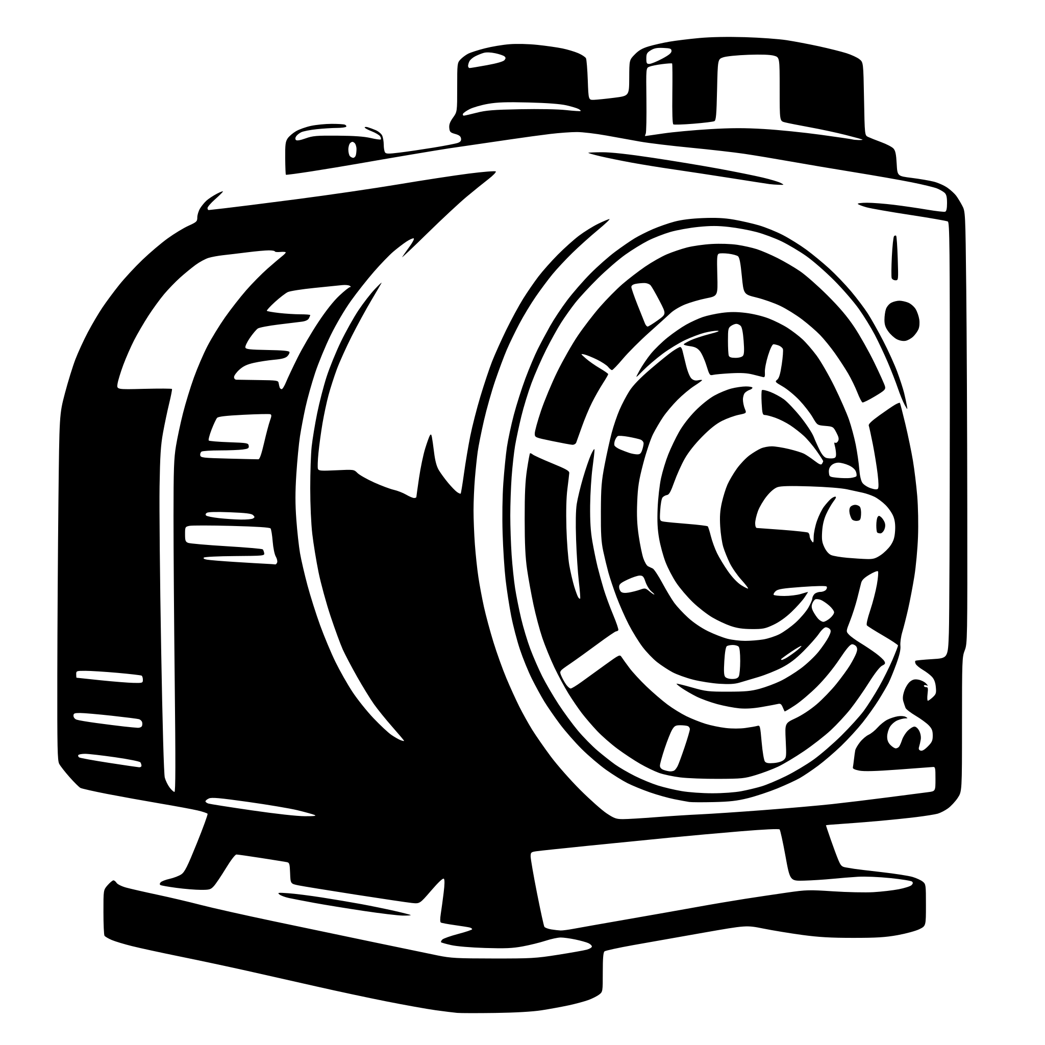 AI-generated SVG of 'power electric generator'