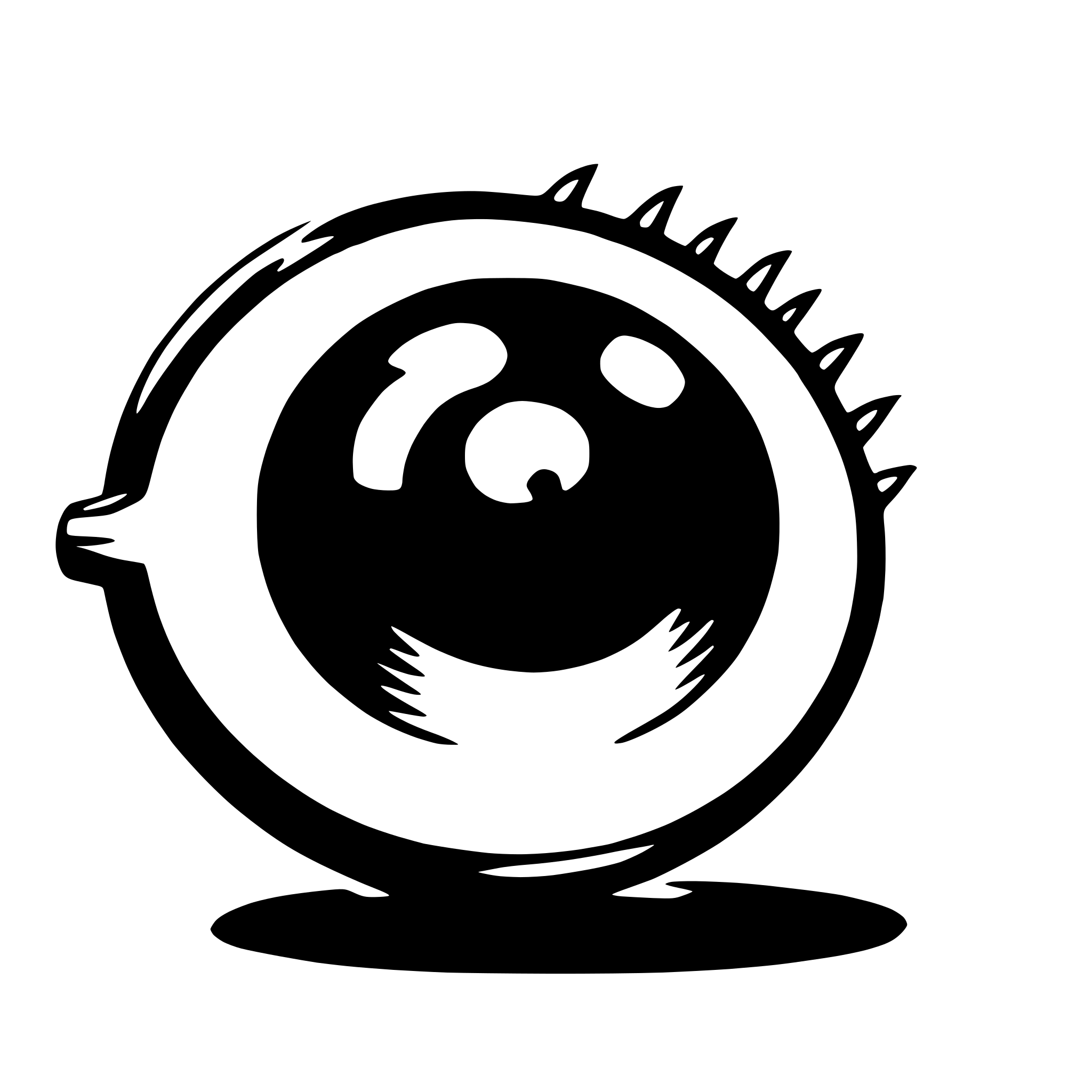 AI-generated SVG of 'eyeball'