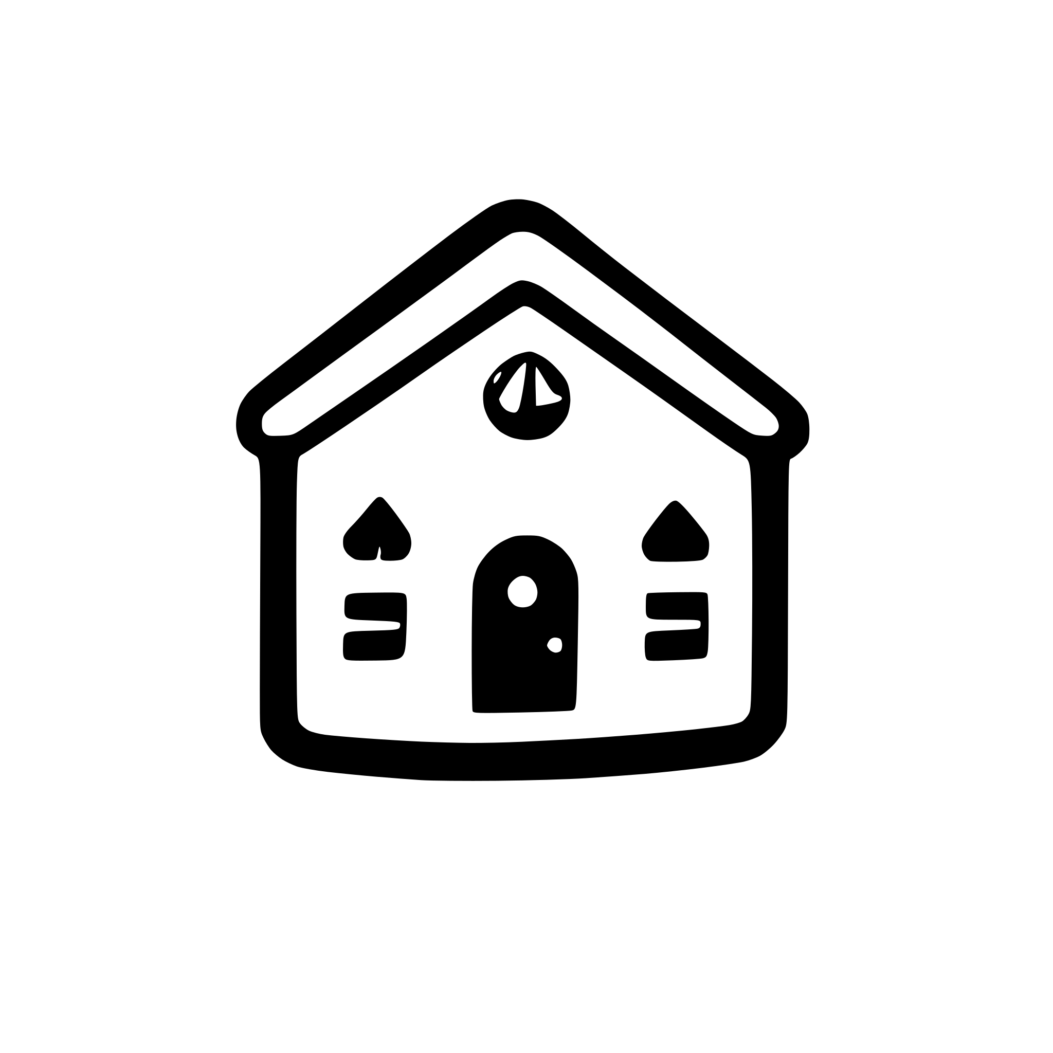 AI-generated SVG of a house