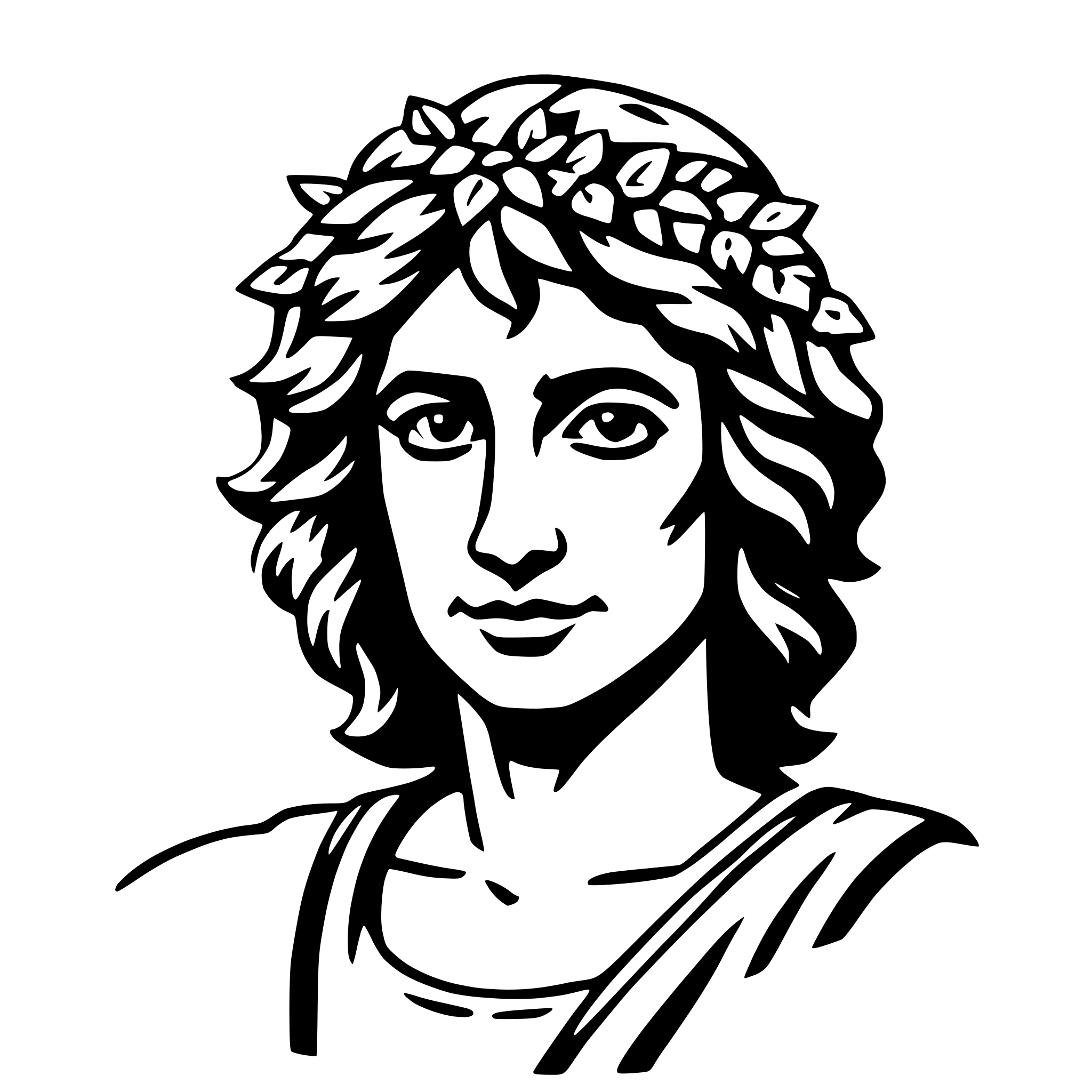 AI-generated SVG of 'dionysus'