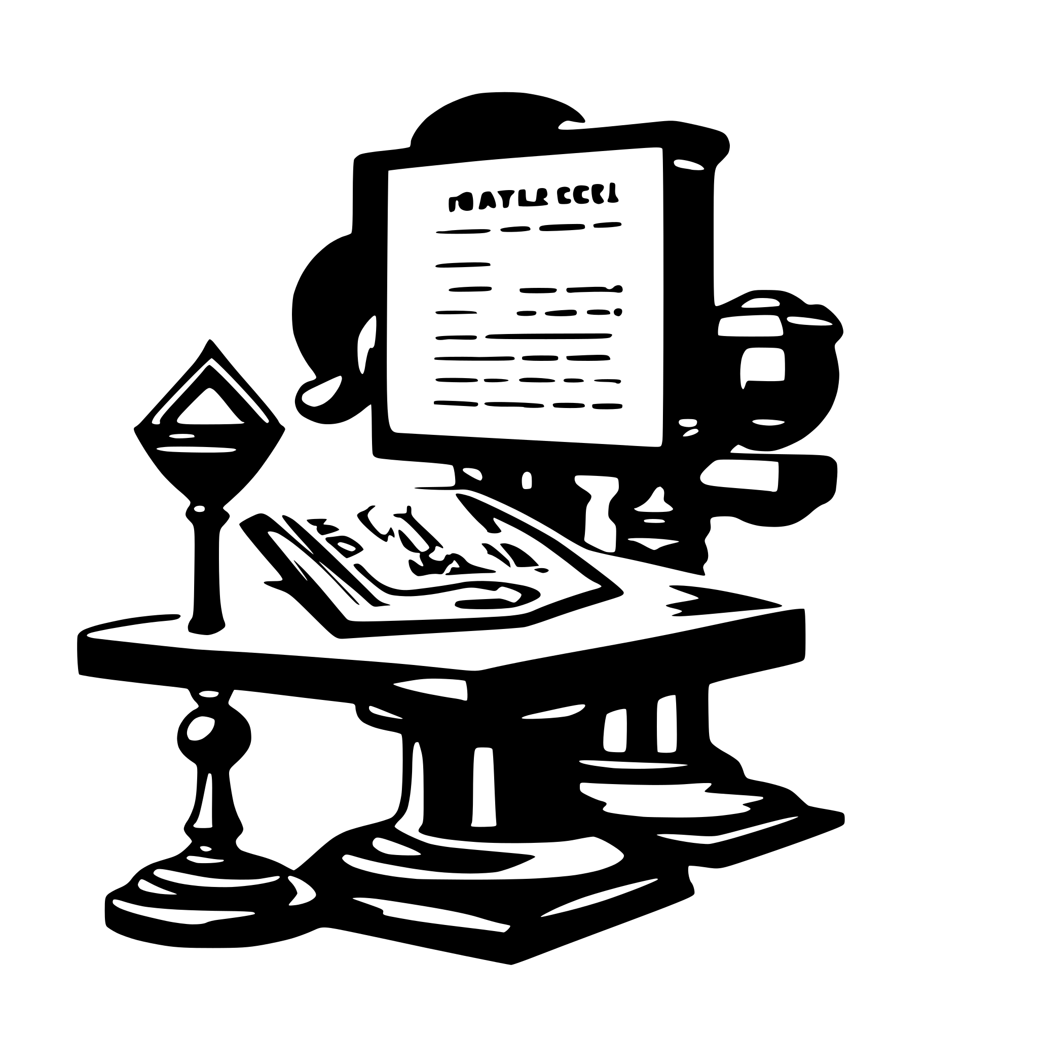AI-generated SVG of a AI legal contracts