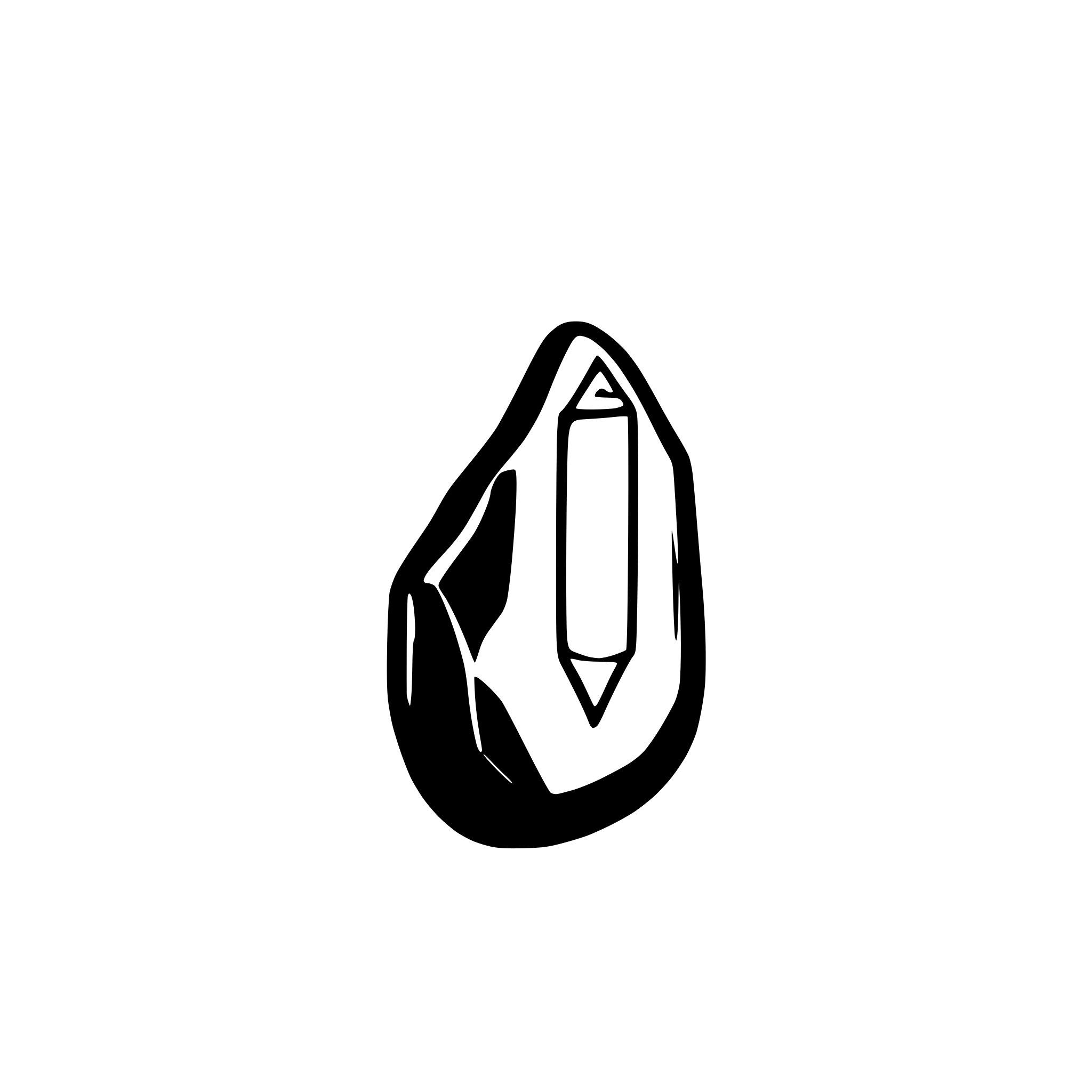 AI-generated SVG of 'Pencil writing on a rock'