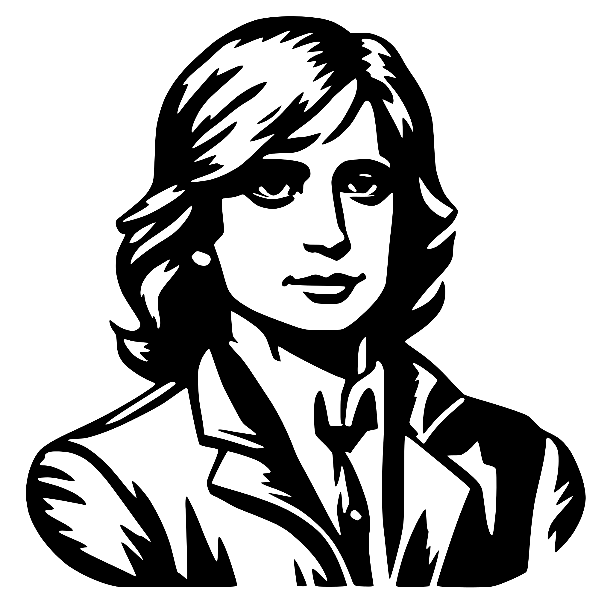 AI-generated SVG of 'JD'